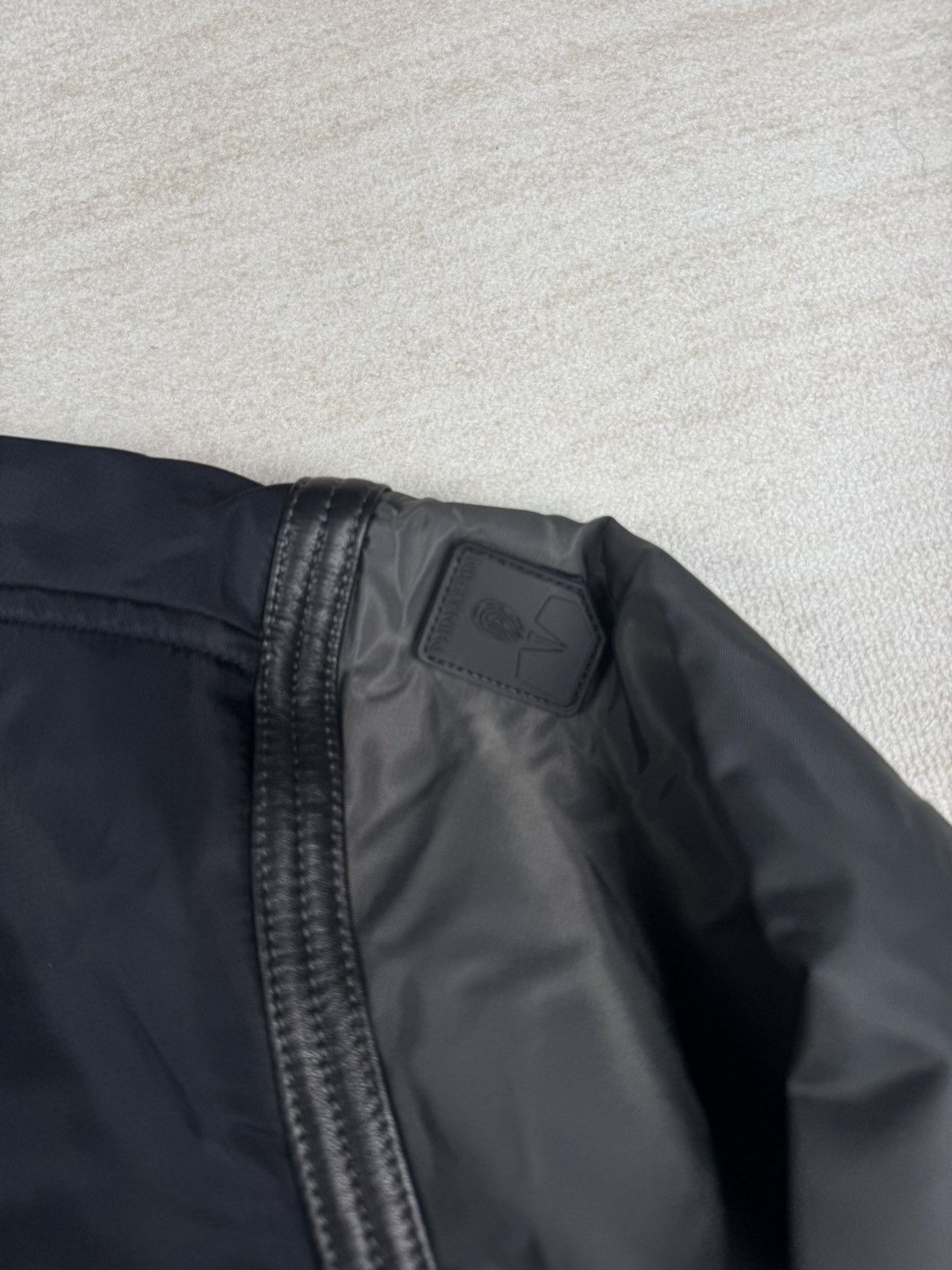 PHINGERIN Trim leather bomber jacket Size US L / EU 52-54 / 3 - 5 Thumbnail