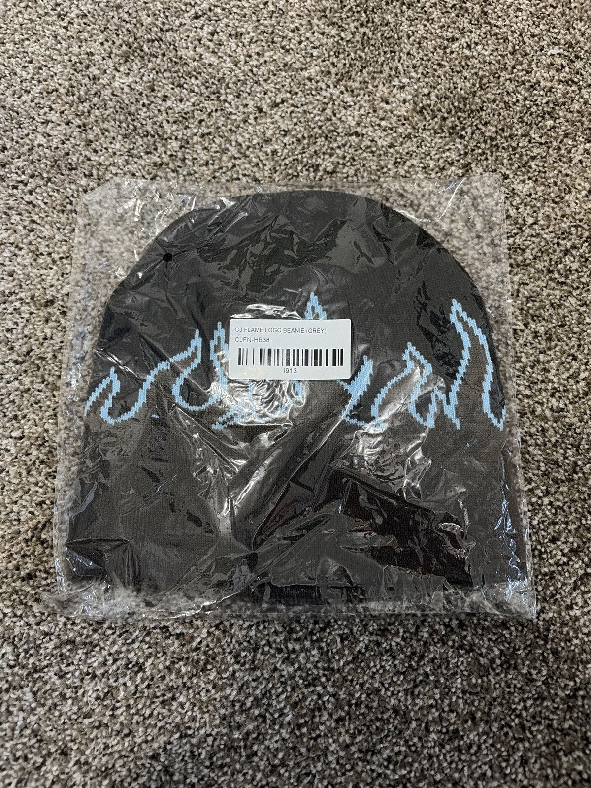 Travis Scott Travis Scott Skully Beanie Flames Size ONE SIZE - 2 Thumbnail