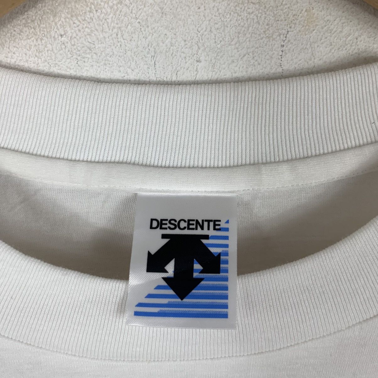 Descente Vintage BASEBALL SWALLOWS NIPPON Urasoe Camp Tee Shirt Size US XL / EU 56 / 4 - 3 Thumbnail