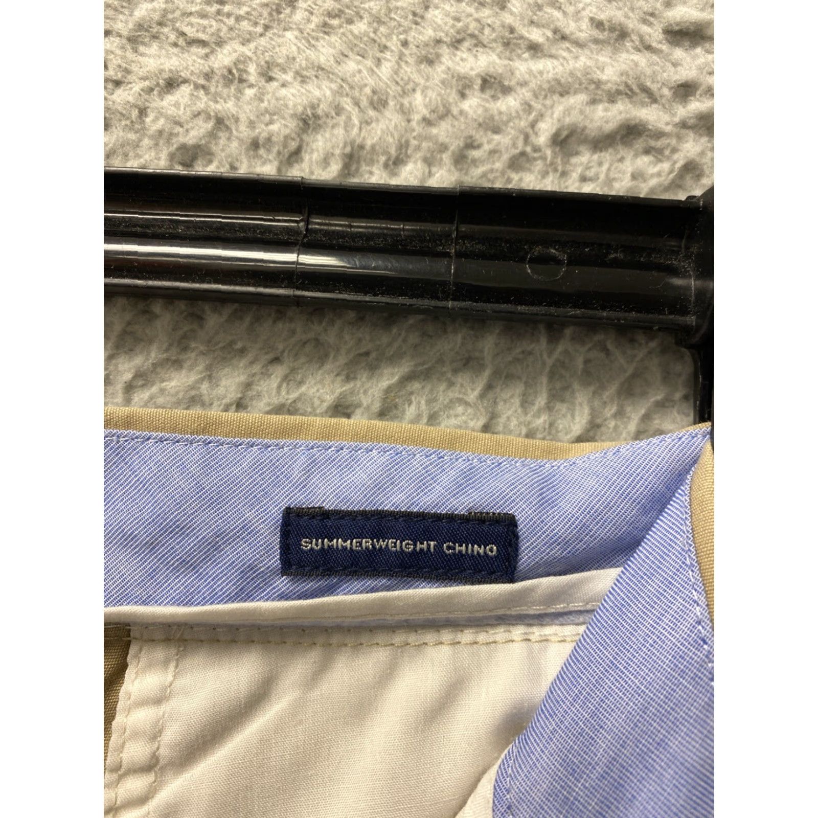 J.Crew VINTAGE J.CREW Men's Pants 36x30 Chino Straight Cotton Tan Office Casual Travel Size US 36 / EU 52 - 4 Thumbnail