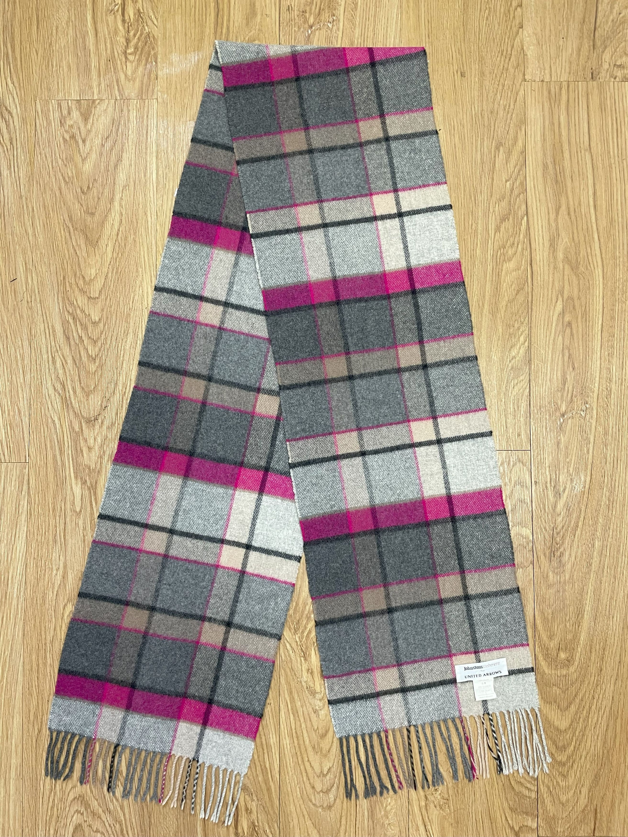 Johnstons Of Elgin Johnstons Of Elgin For United Arrows Scarf / Muffler - 6146 Size ONE SIZE - 4 Thumbnail