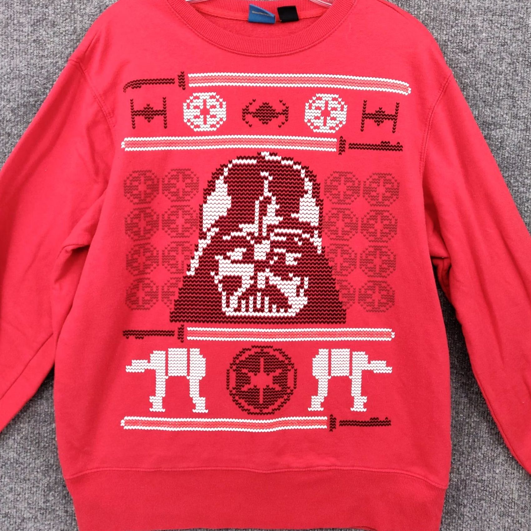 Star Wars Star Wars Sweatshirt Mens S Small Red Pullover Darth Vader Crew Neck Long Sleeve Size US S / EU 44-46 / 1 - 6 Thumbnail