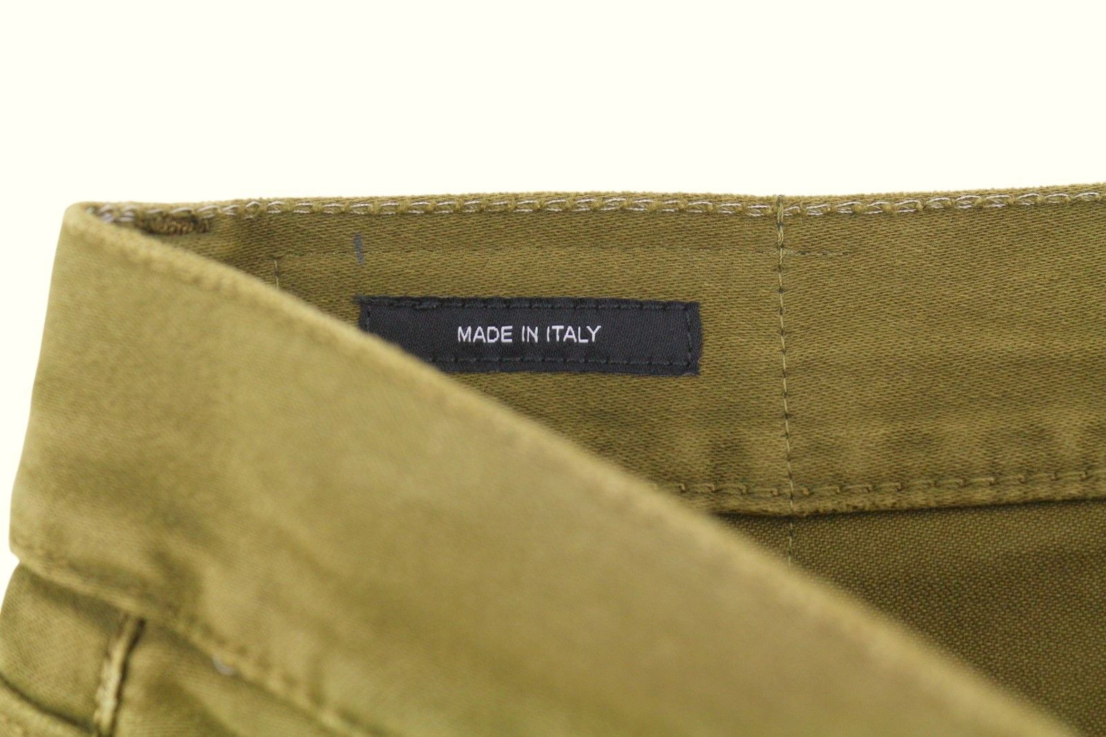 R13 BOYFRIEND 29 Olive Garment Dyed Moleskin Faded FW25 86536 Size 29" - 6 Thumbnail