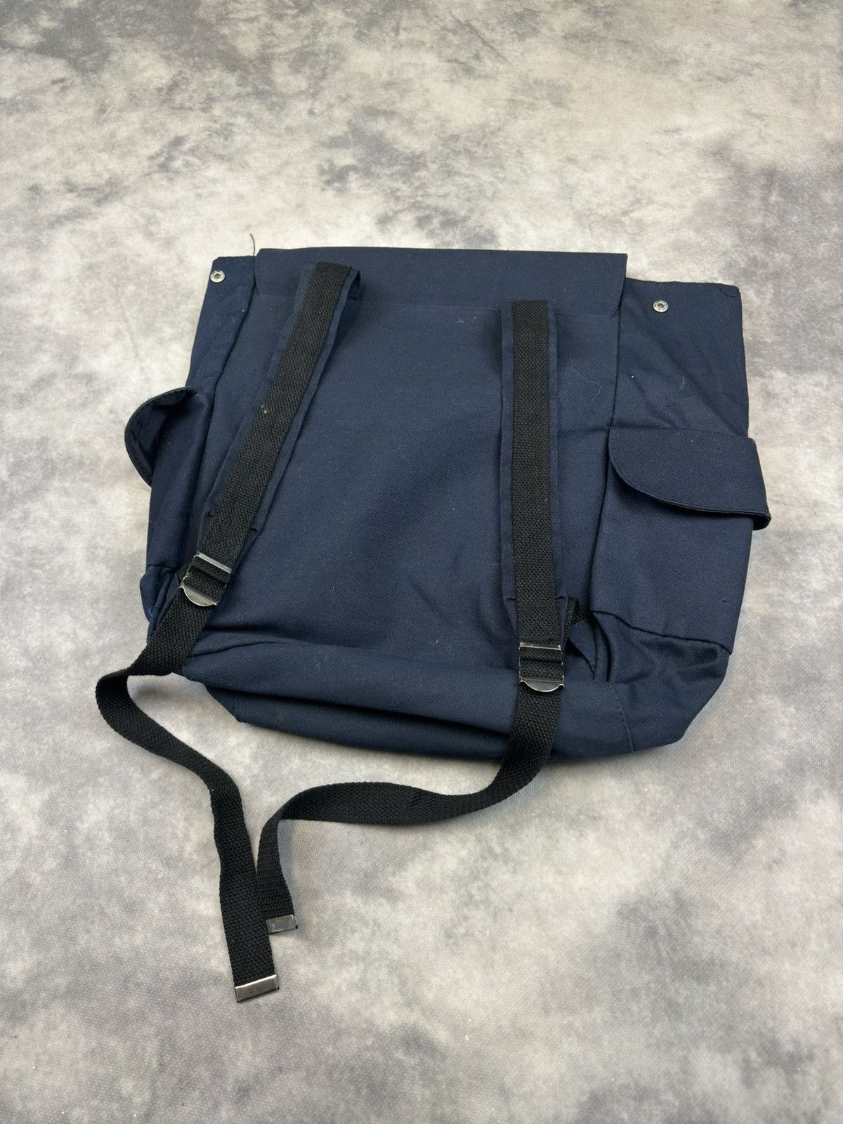 Jean Paul Gaultier JPG Jean Paul Gaultier logo canvas backpack navy Size ONE SIZE - 2 Thumbnail