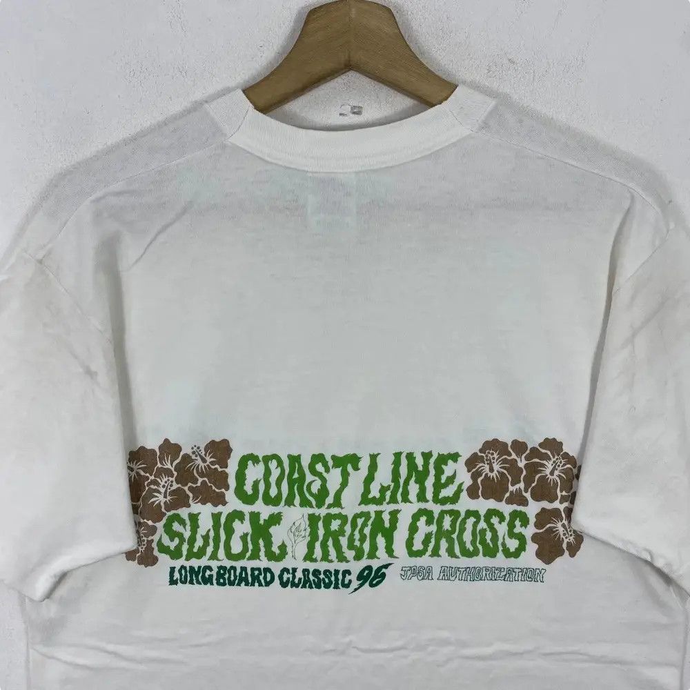 Vintage Vintage 90's COAST LINE Slick Iron Gross Longboards Classic Size US L / EU 52-54 / 3 - 6 Thumbnail