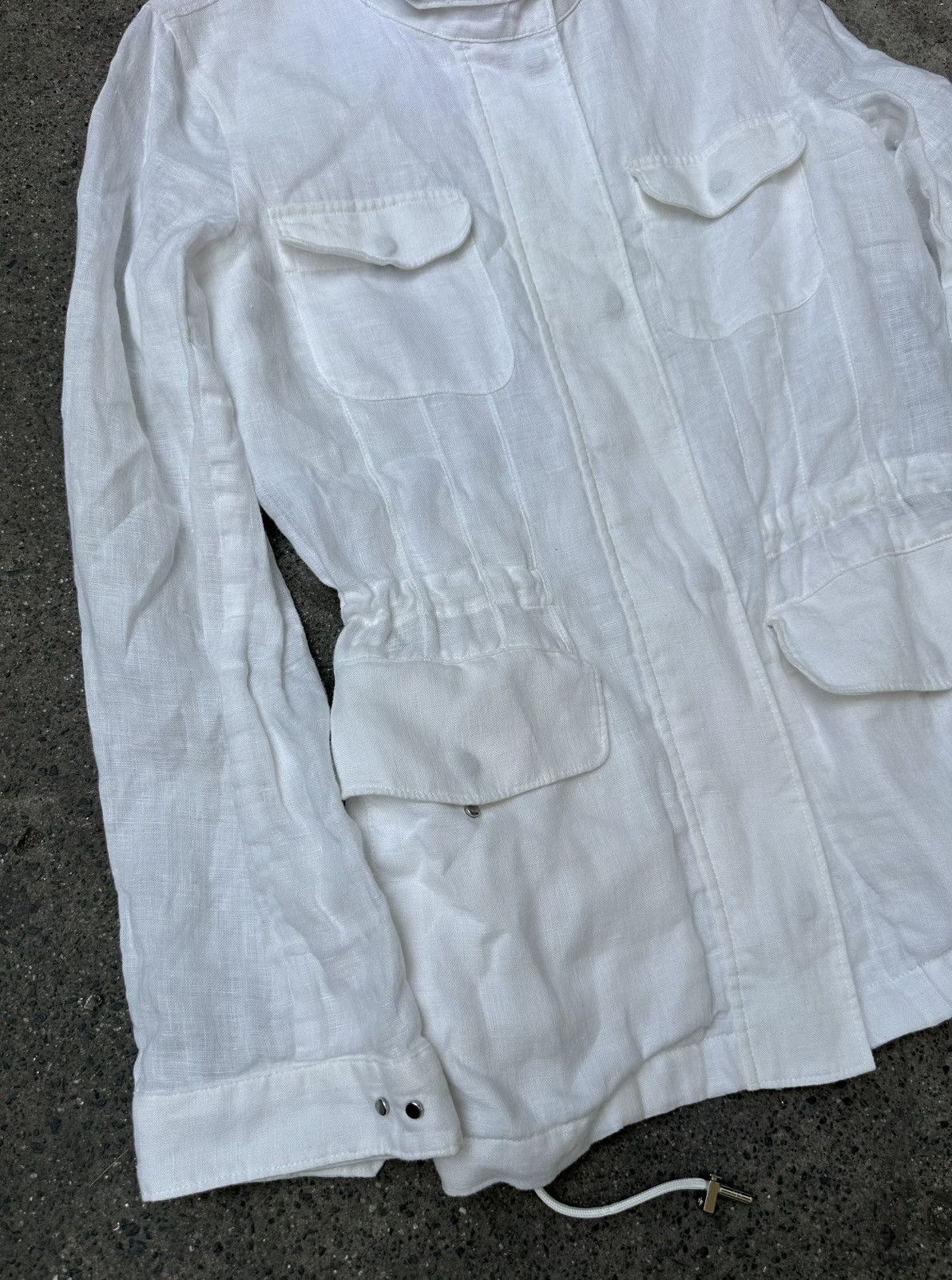 Loro Piana Loro Piana - Traveler Linen Jacket Size XS / US 0-2 / IT 36-38 - 4 Thumbnail