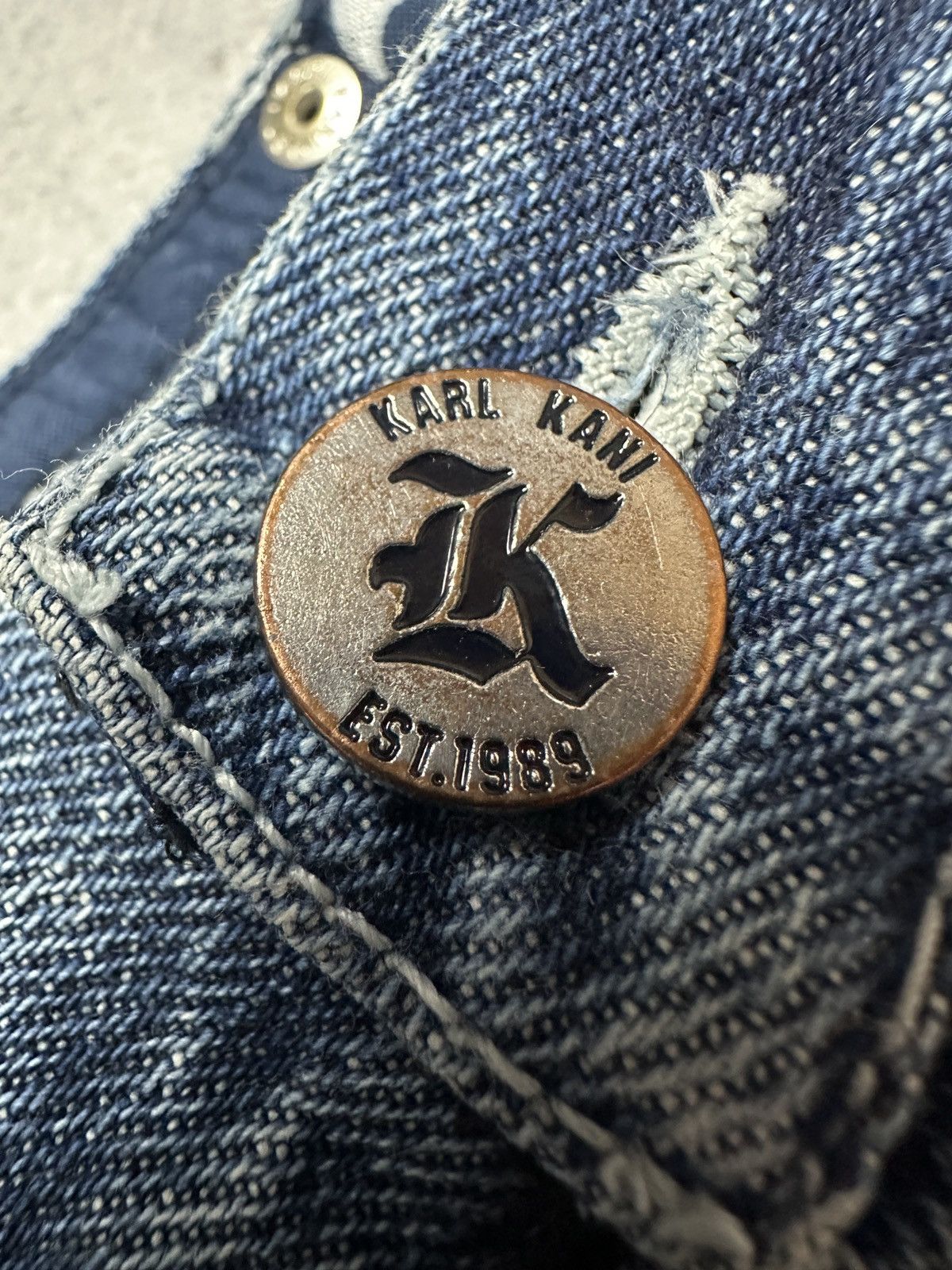 Rare Design Karl Kani Vintage 90s Rap Jeans Wide Pants y2k