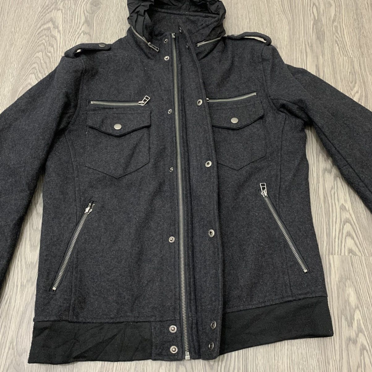 Japanese Brand 🇯🇵Semantic Design Wool Jacket🇯🇵 Size US L / EU 52-54 / 3 - 6 Thumbnail