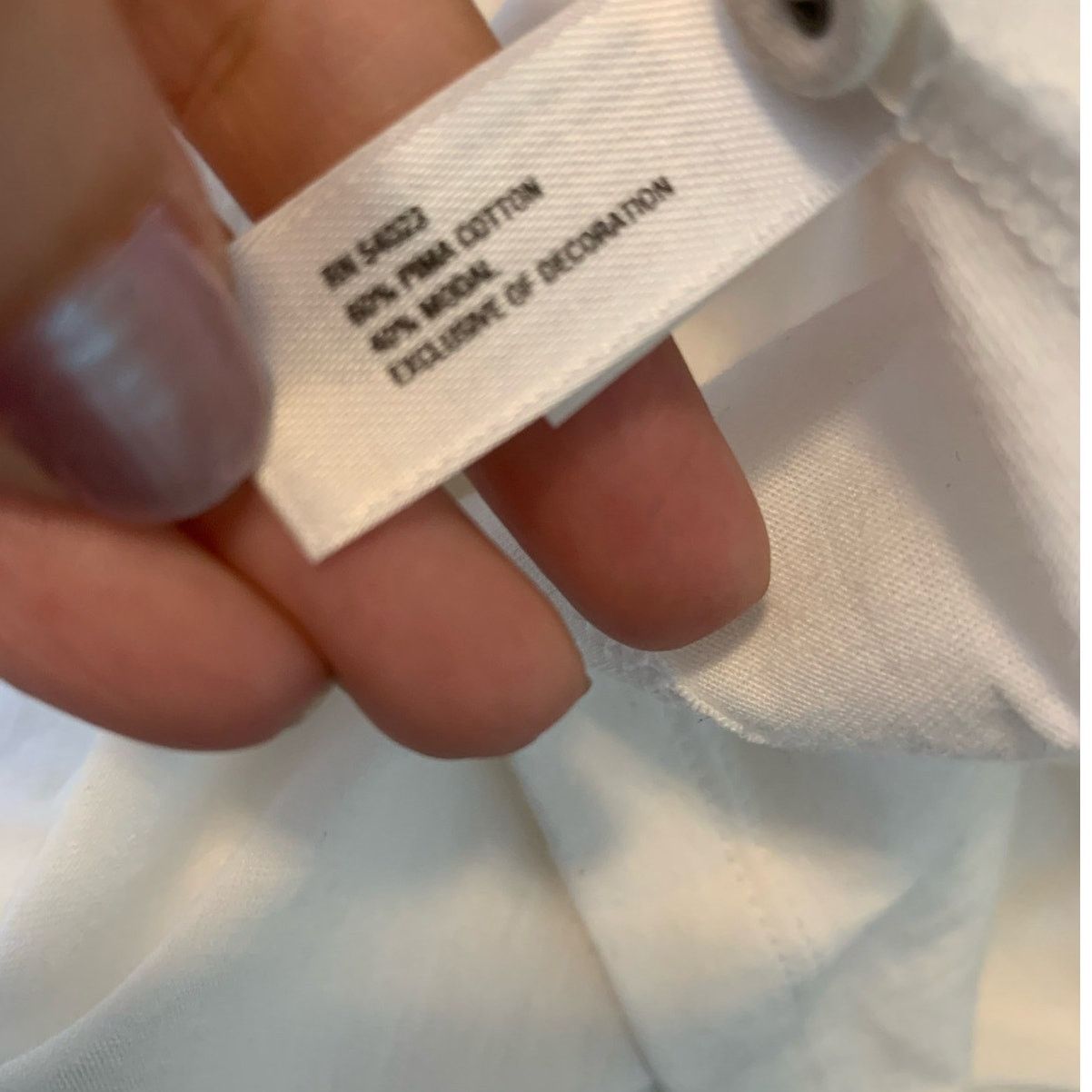 Gap Gap white short sleeves blouse tee size Large Size L / US 10 / IT 46 - 4 Thumbnail