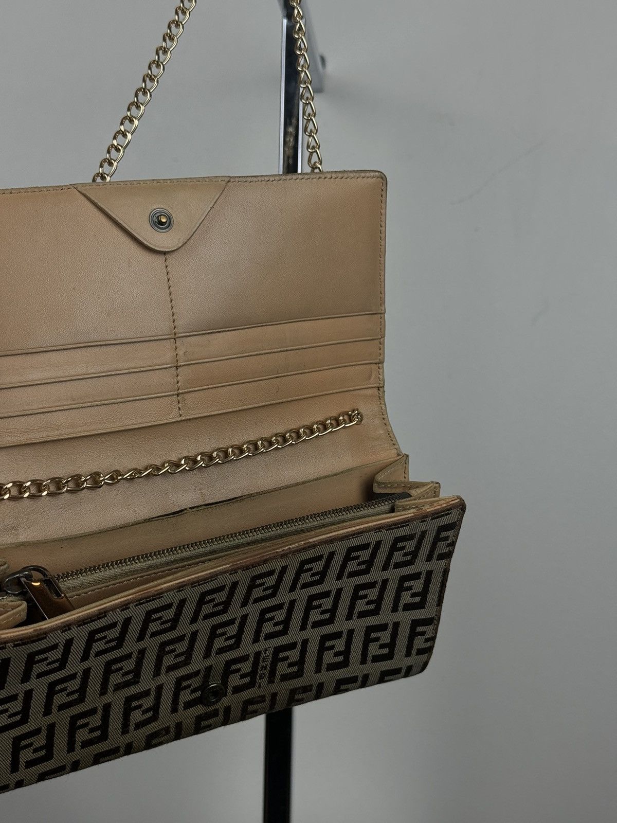 Fendi Shoulder leather bag Fendi FF monogram original rare item Size ONE SIZE - 4 Thumbnail