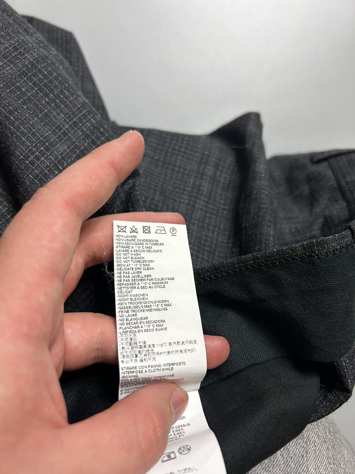 Maison Margiela Maison Margiela FW20 wool silk suit pants trousers Size US 34 / EU 50 - 9 Thumbnail