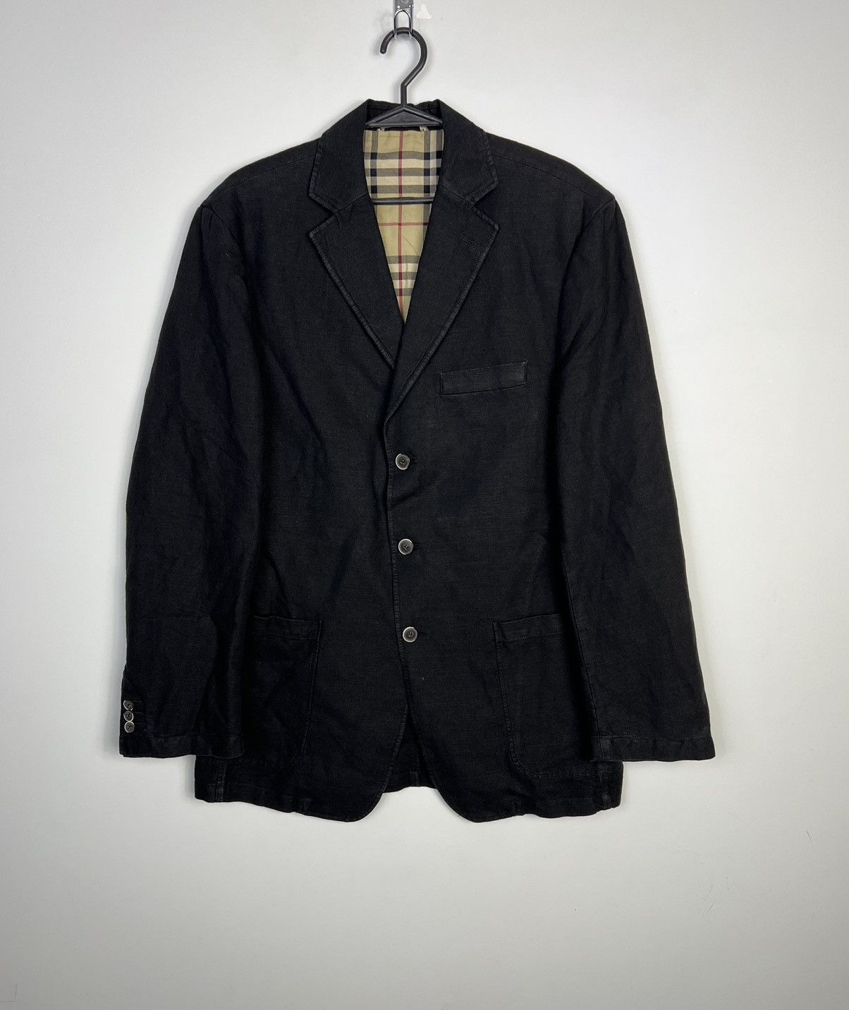 Burberry Elegant Burberry London Check Blazer Size US L / EU 52-54 / 3 - 1 Thumbnail