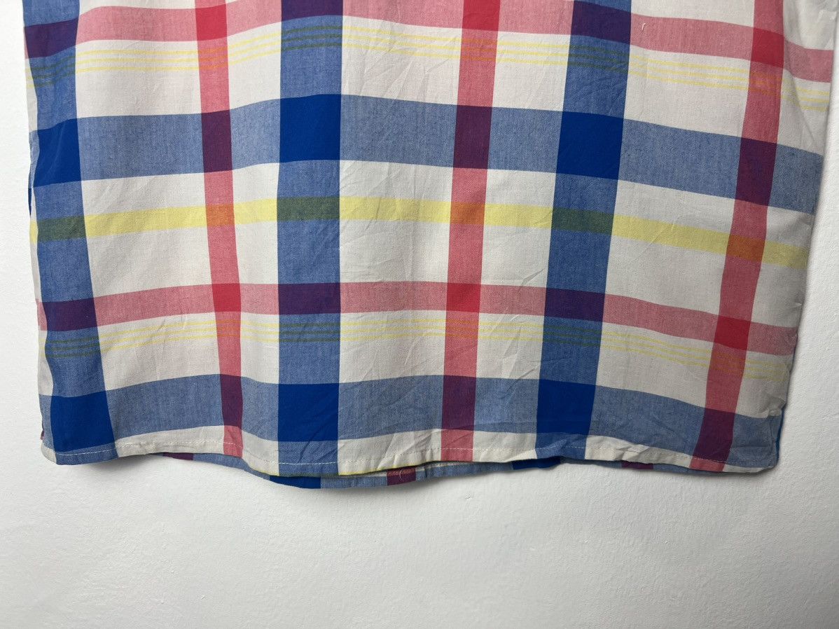 Disney Disney Mickey Mouse Character Apron Plaid Size ONE SIZE - 7 Thumbnail