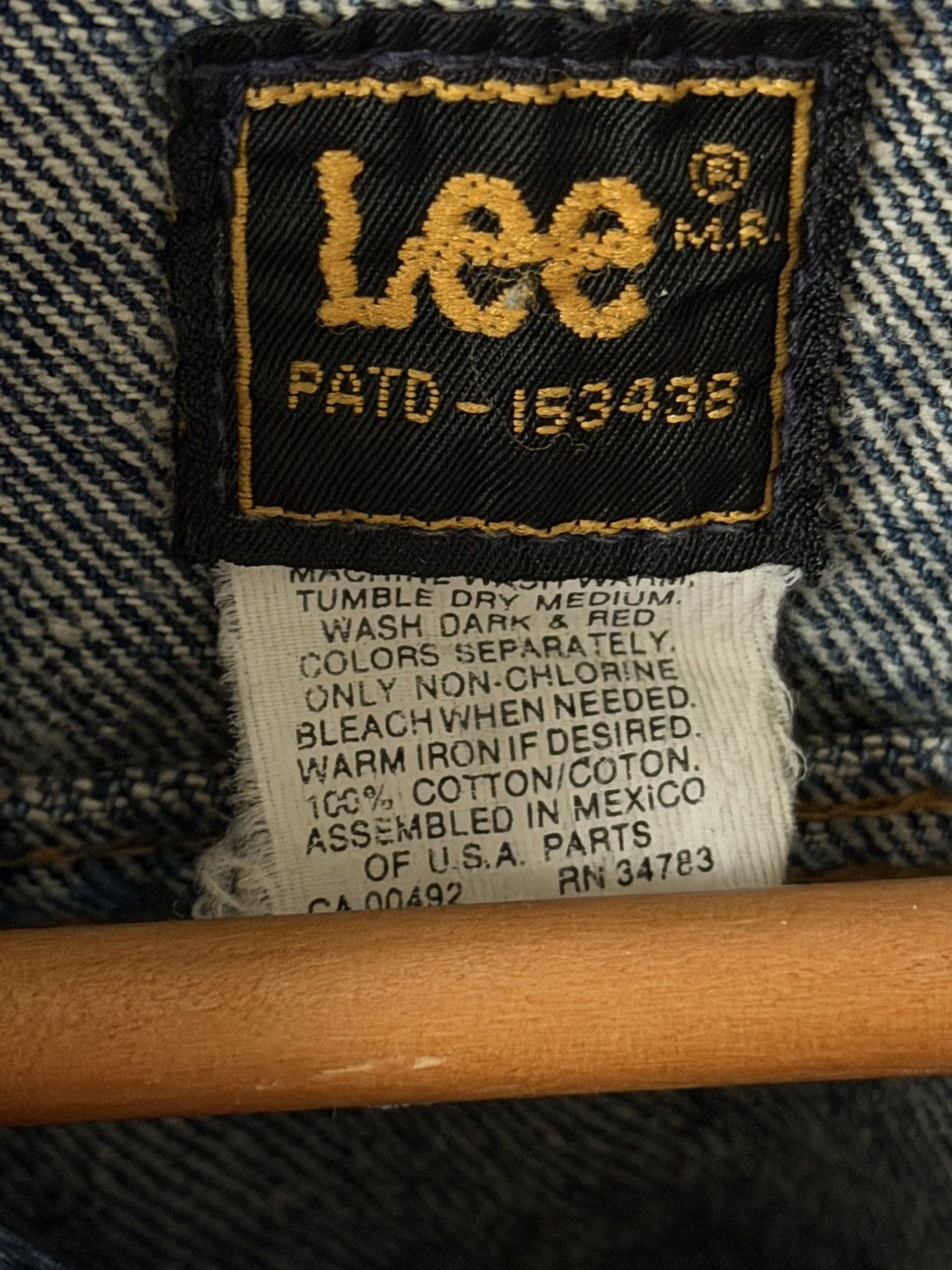 Lee Lee Riders Blue Denim Men’s Jacket Size US M / EU 48-50 / 2 - 5 Thumbnail