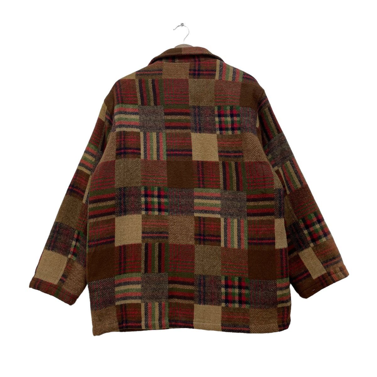 Native 🔥Vintage Brand Louis Chablon Pacthwork Aztec Wool Jacket Size M / US 6-8 / IT 42-44 - 2 Thumbnail