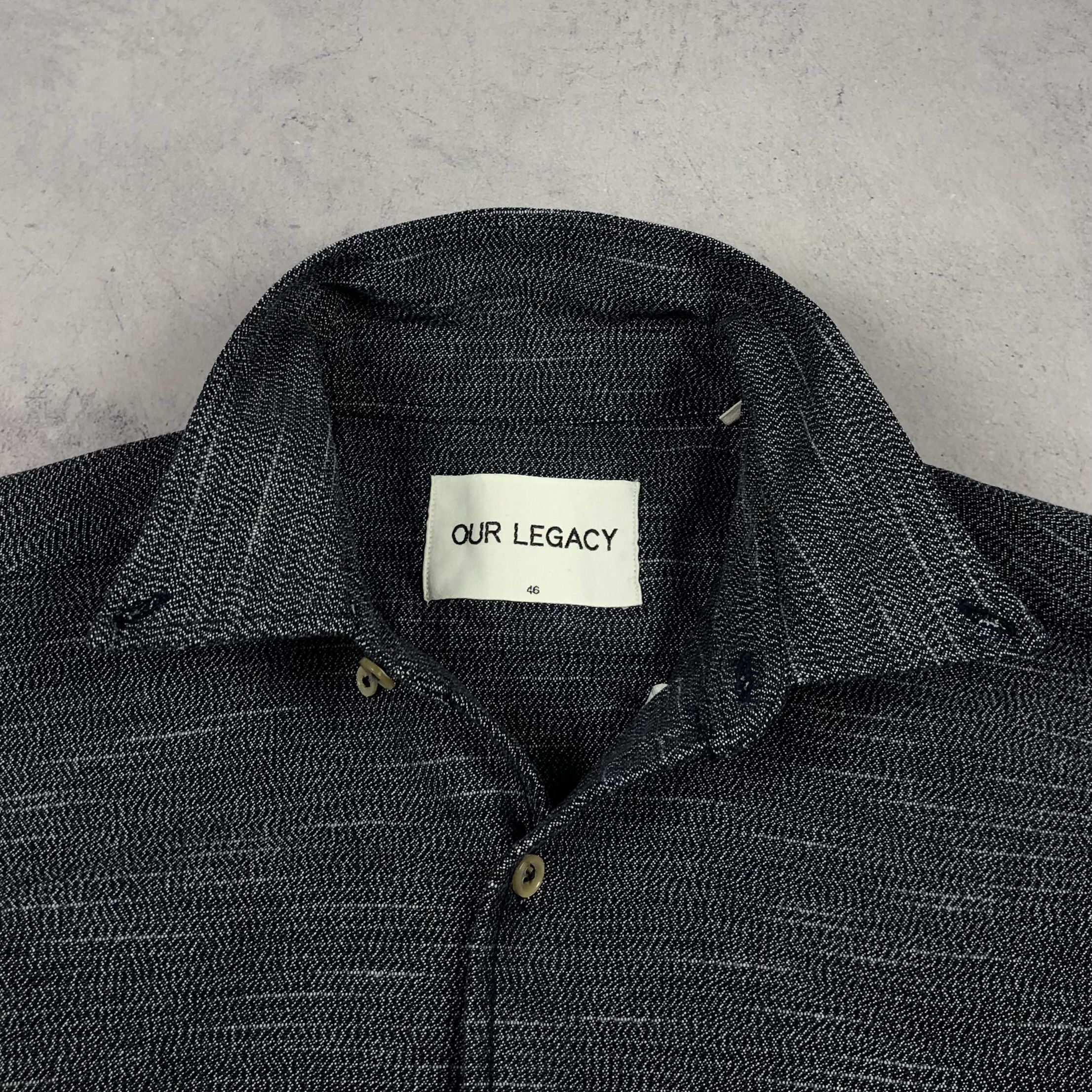 Our Legacy Our Legacy Overshirt Heavy Cotton Button-up Shirt Size US S / EU 44-46 / 1 - 4 Thumbnail