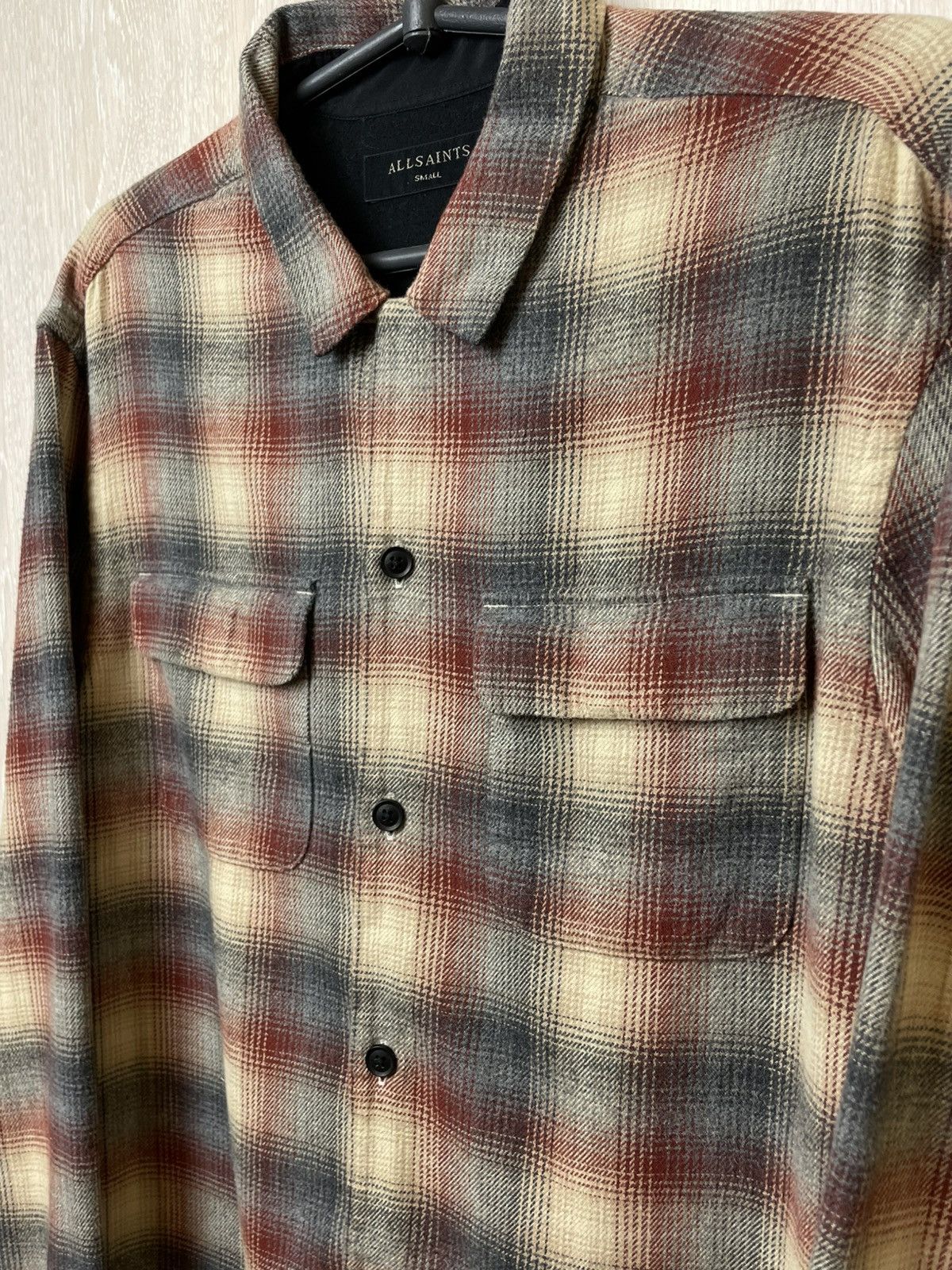 Allsaints AllSaints Plaid Flannel Shirt Size US S / EU 44-46 / 1 - 5 Thumbnail