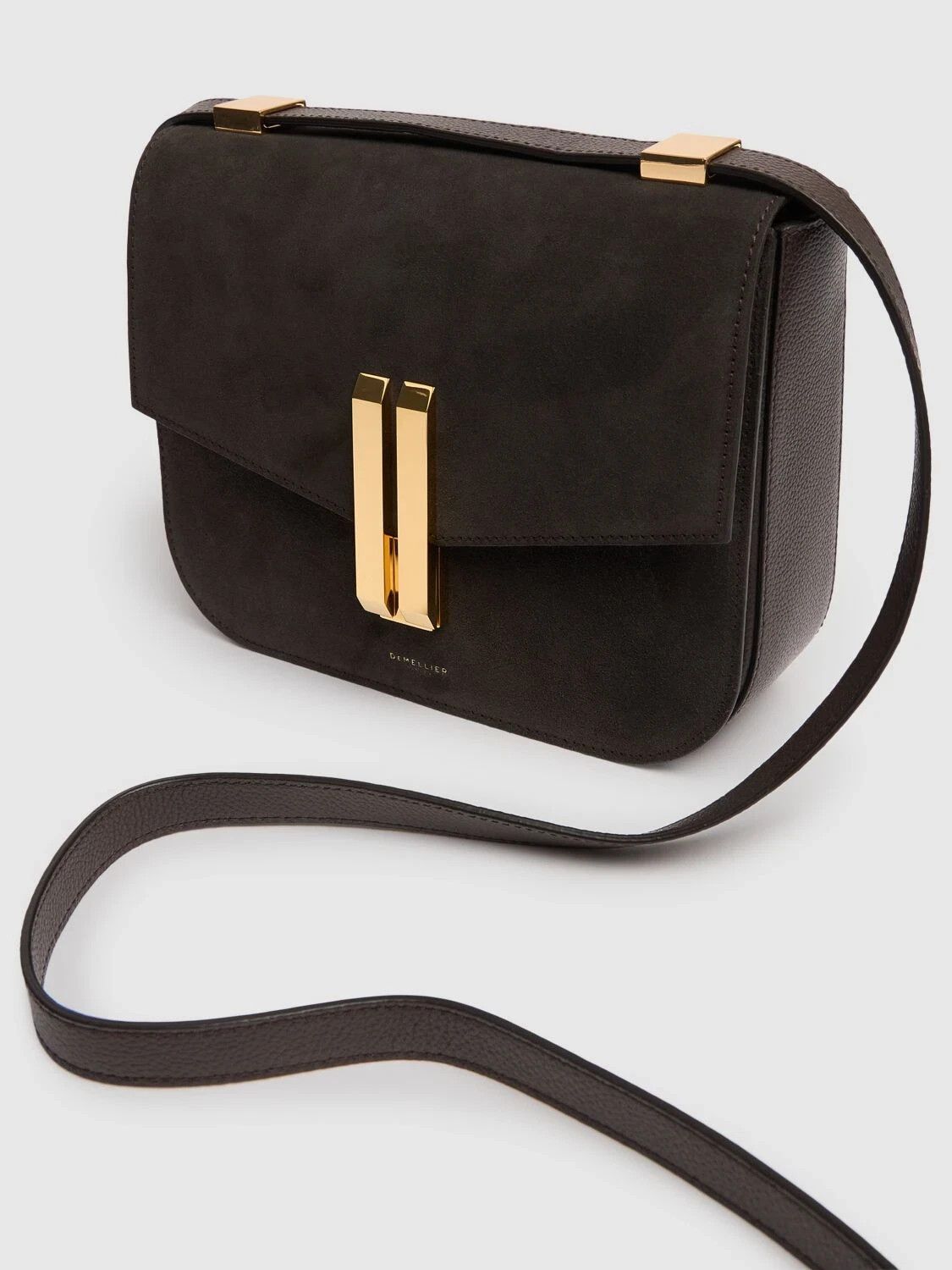 Other DEMELLIER Vancouver Espresso Suede Shoulder Bag Size ONE SIZE - 2 Thumbnail