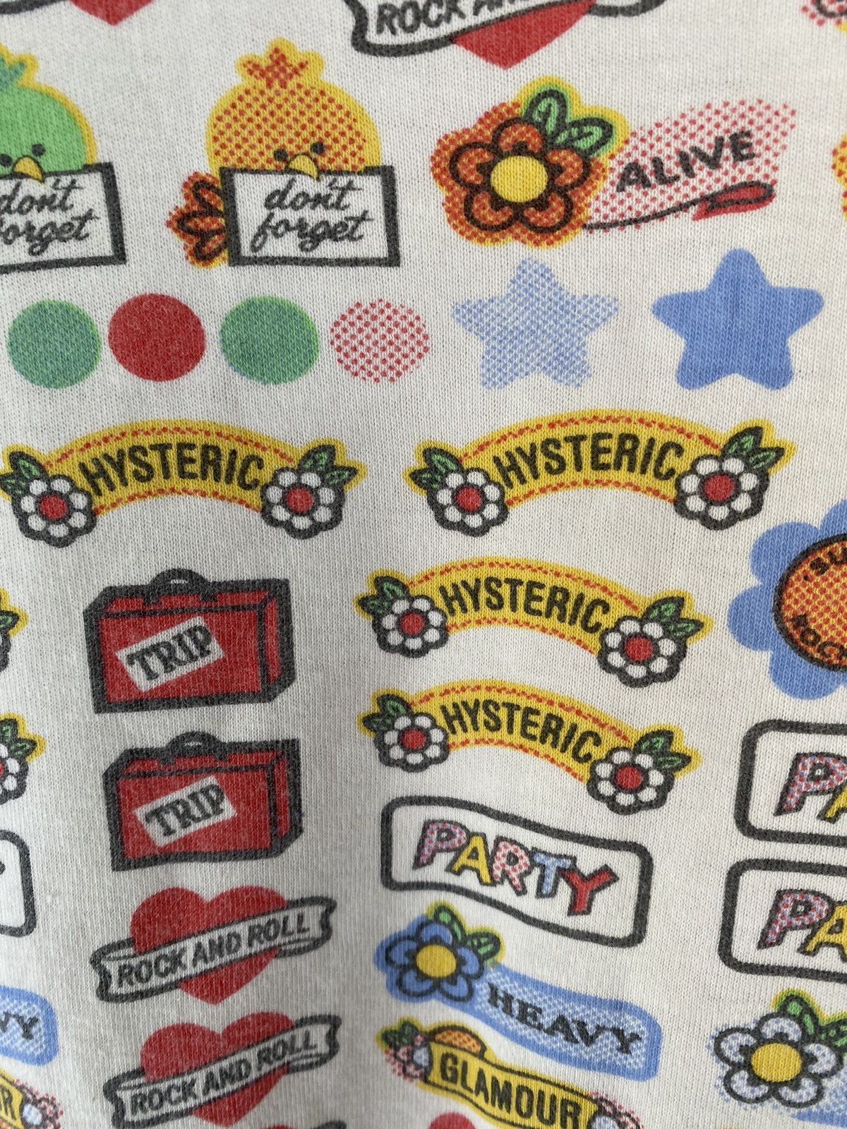 Hysteric Glamour 1990s All pop logo LS Size S / US 4 / IT 40 - 8 Thumbnail