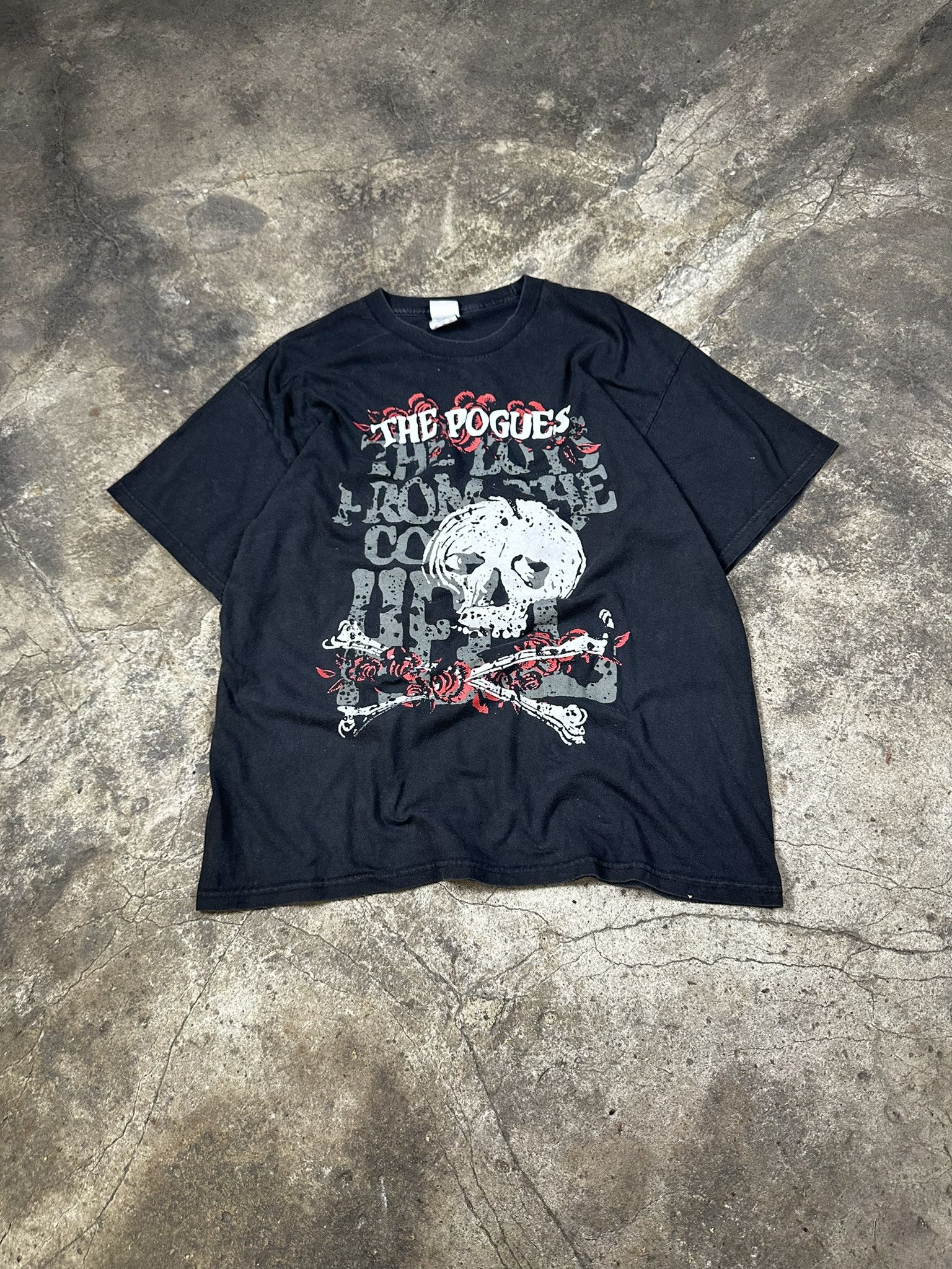 Band Tees 00s Vintage The Pogues Punk Rock Band T-shirt Size US XL / EU 56 / 4 - 1 Thumbnail