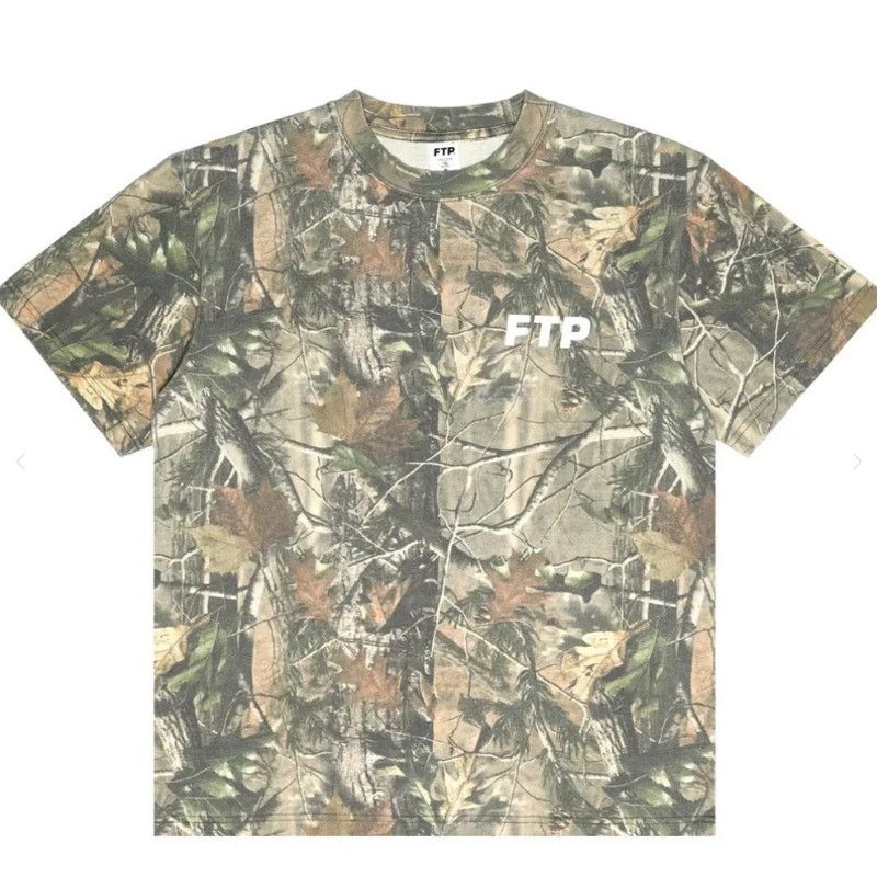 パンツ FTP LOGO SHORTS TREE CAMO L FTP Logo Shorts (Tree Camo