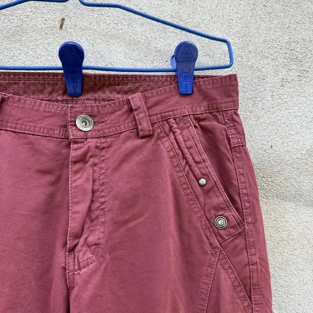 Beauty Beast SPLISH PAINTER FLARE/BOOTCUT TROUSERS MULTIPOCKET CARGO PANT Size US 29 - 4 Thumbnail