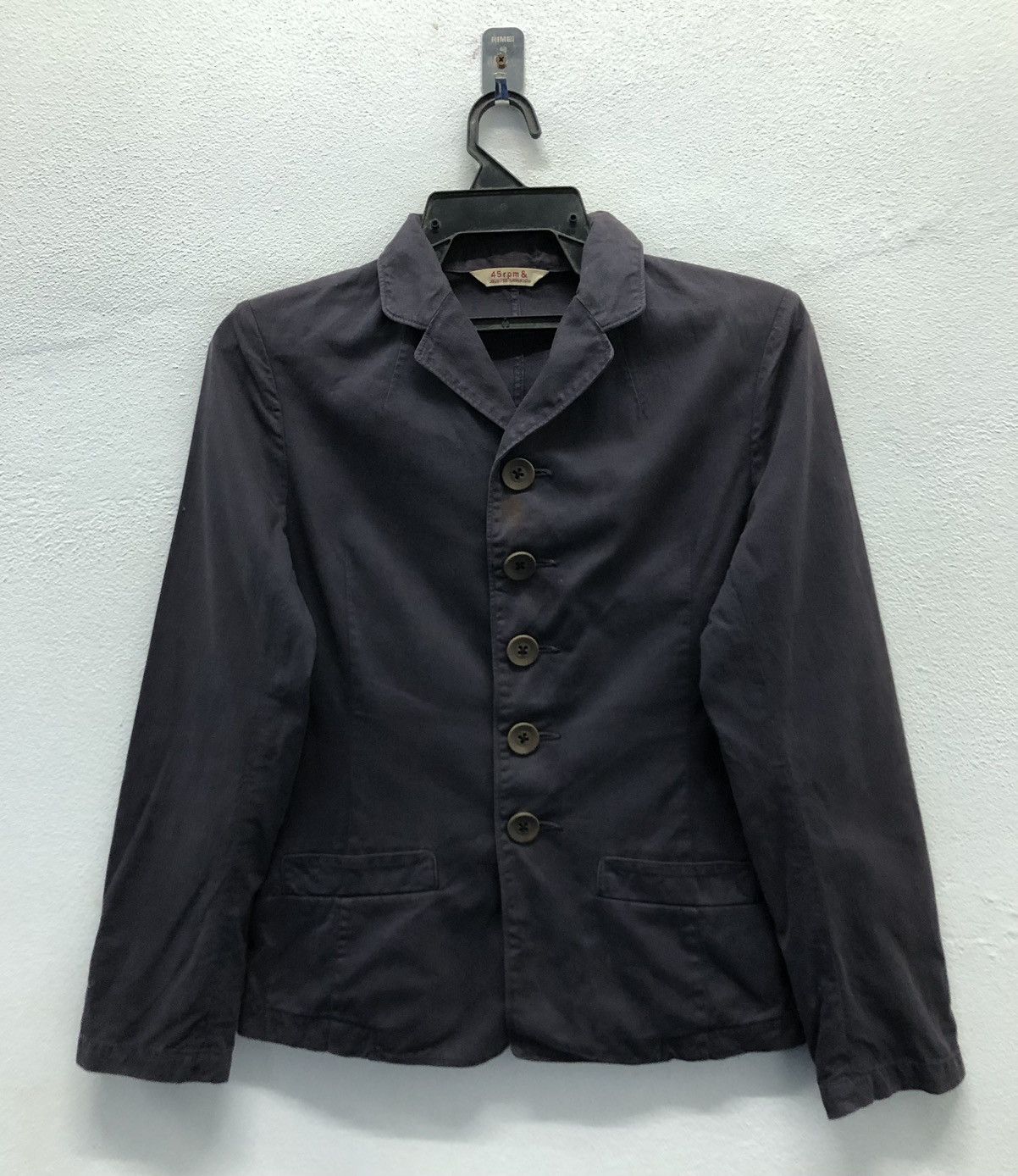 45rpm 45rpm "JOUBU DE NAGAMOCHI" Cotton Work Jacket Size S / US 4 / IT 40 - 1 Thumbnail