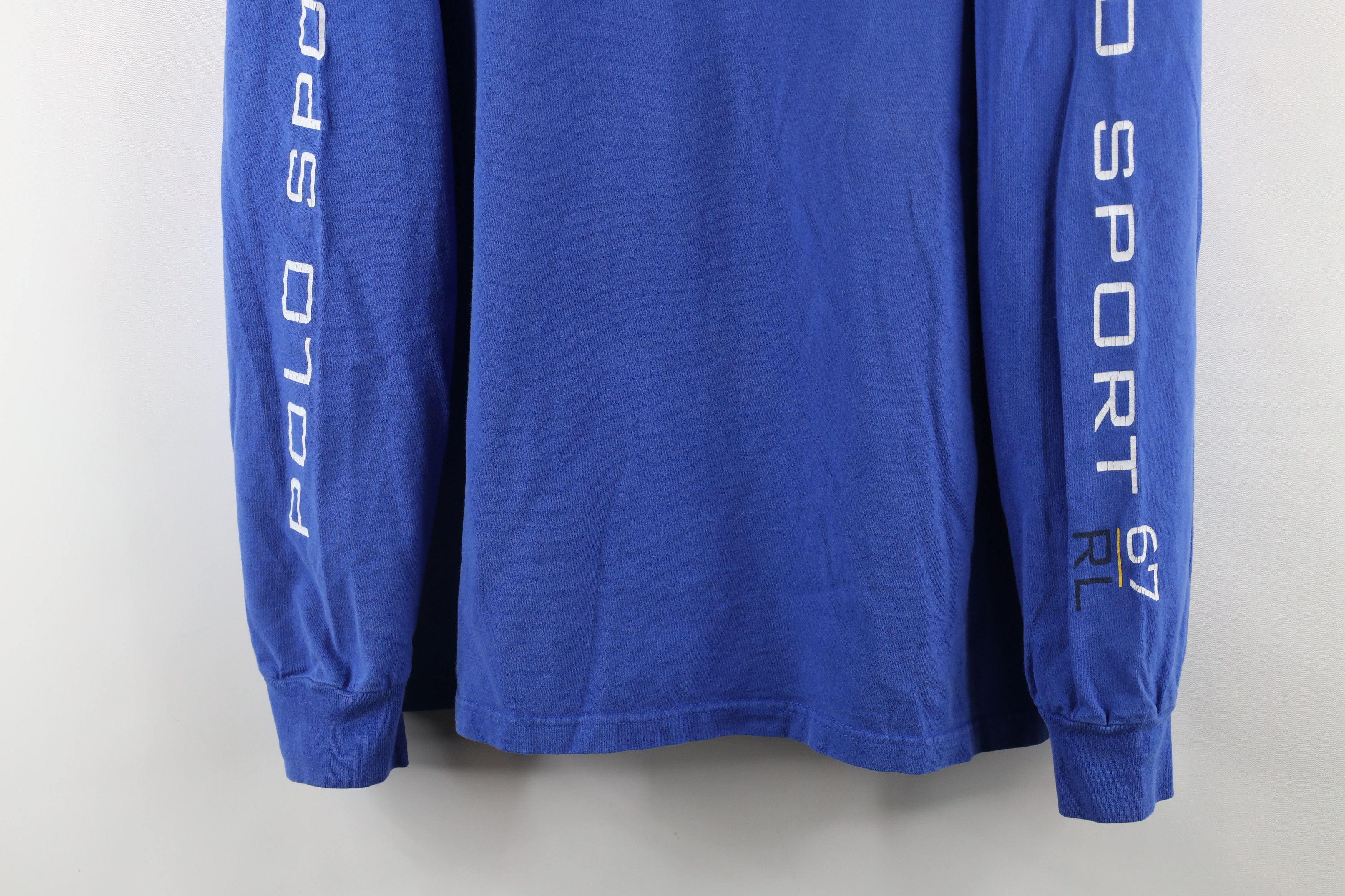 Polo Ralph Lauren Vintage 90s Polo Sport Ralph Lauren Out Long Sleeve T-Shirt Size US M / EU 48-50 / 2 - 3 Thumbnail