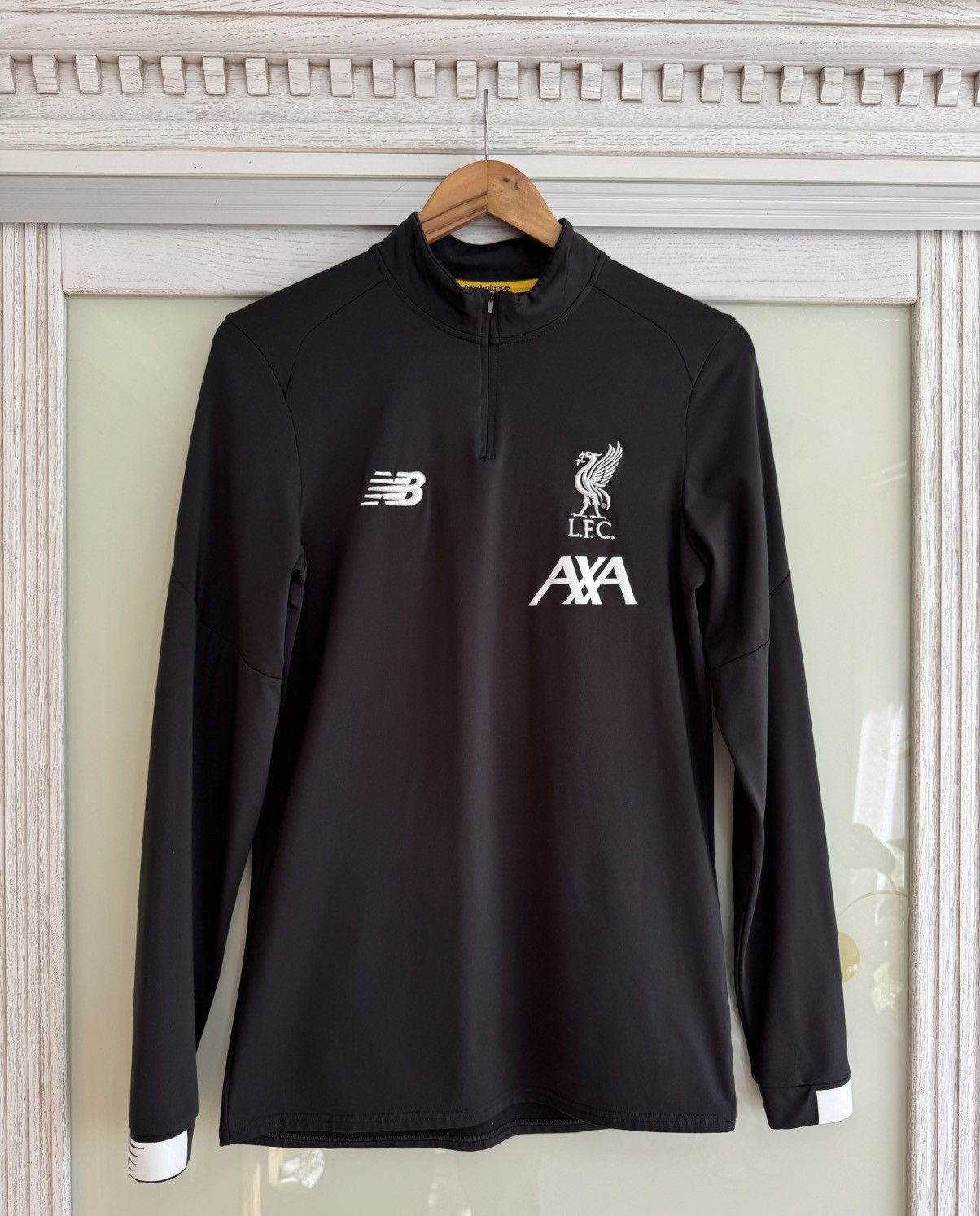 Liverpool FC New Balance トレーニングトップ 2019-20 Liverpool New Balance 1/4 Zip Training Top - 10/10 - (M)