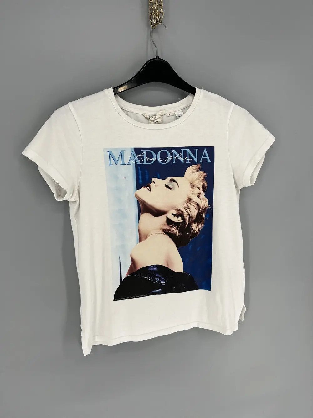 Band Tees Vintage Y2K Madonna H&M Licensed T Shirt 2018 Womens Size US XS / EU 42 / 0 - 2 Thumbnail