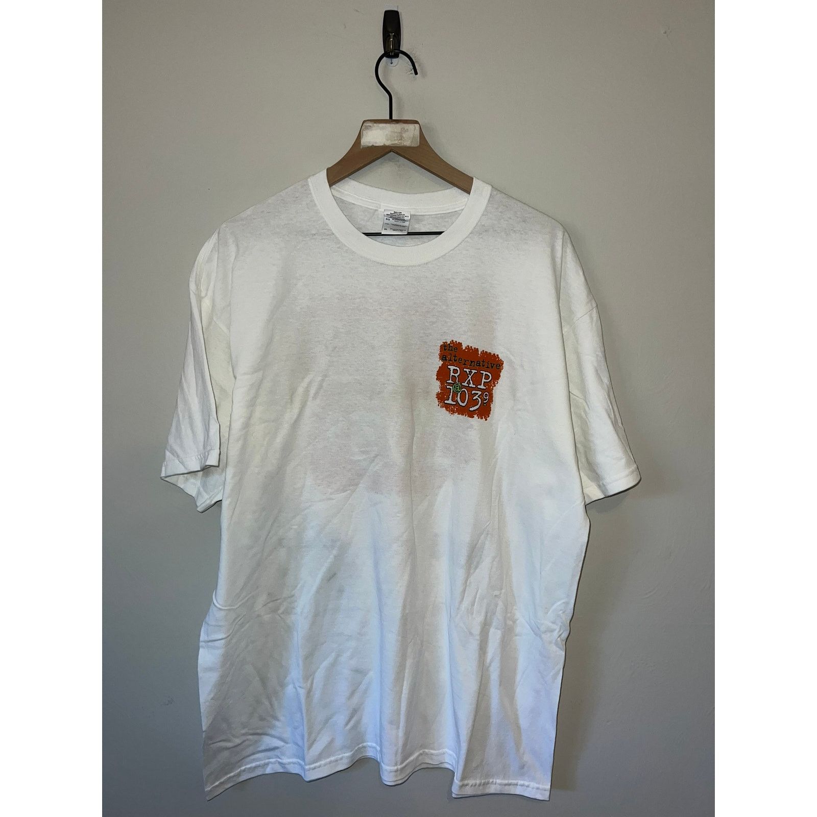 Gildan Vintage Radio Shirt The Alternative RXP 103.9 Panic Tee XL Size US XL / EU 56 / 4 - 2 Thumbnail