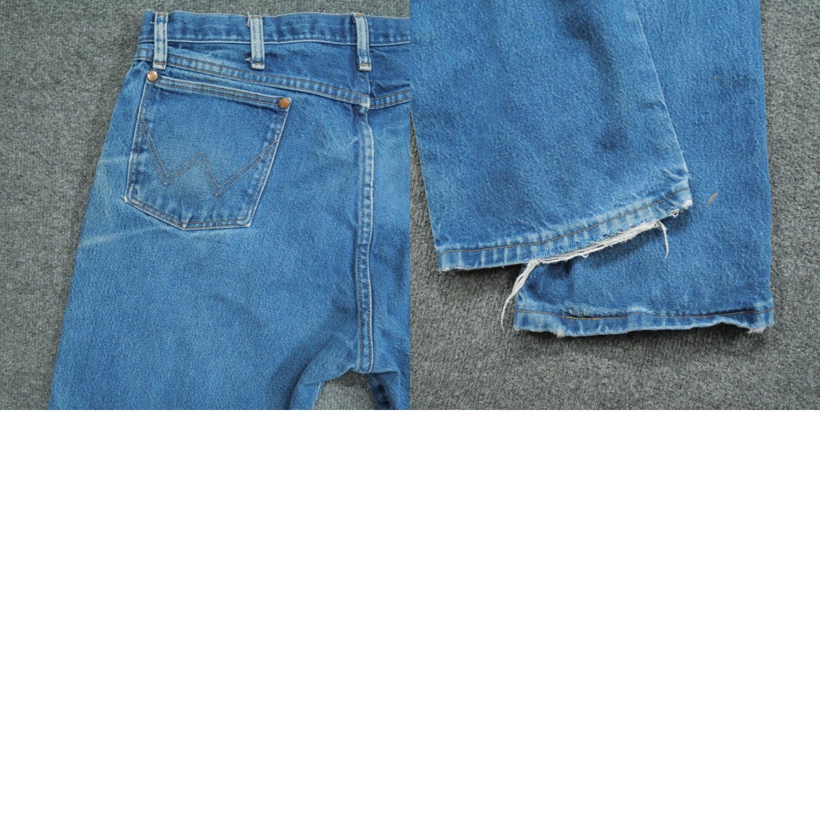 Wrangler VINTAGE Wrangler Jeans Mens 36x30 Denim Cowboy Cut Distressed 13MWZPW 5-Pocket Design Cowboy Gear Mens Size US 36 / EU 52 - 9 Thumbnail