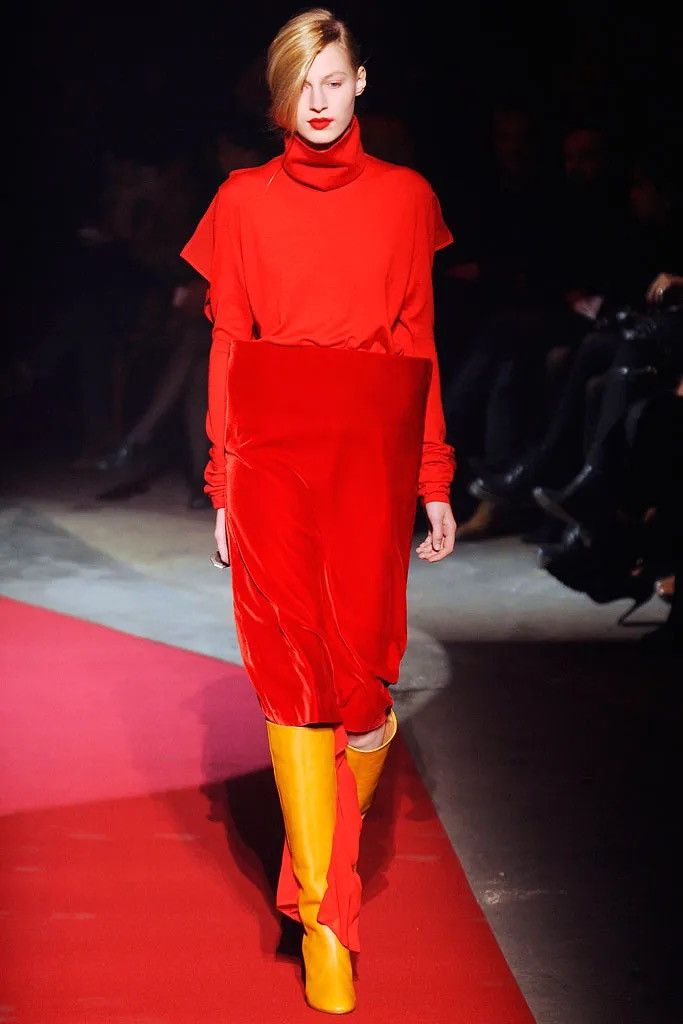 Maison Margiela Defilé Fall 2010 Turtleneck Dress Size M / US 6-8 / IT 42-44 - 1 Thumbnail