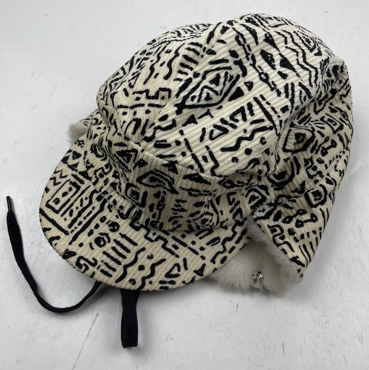 Japanese Brand rare design winter hat trapper hat tc41 Size ONE SIZE - 3 Thumbnail