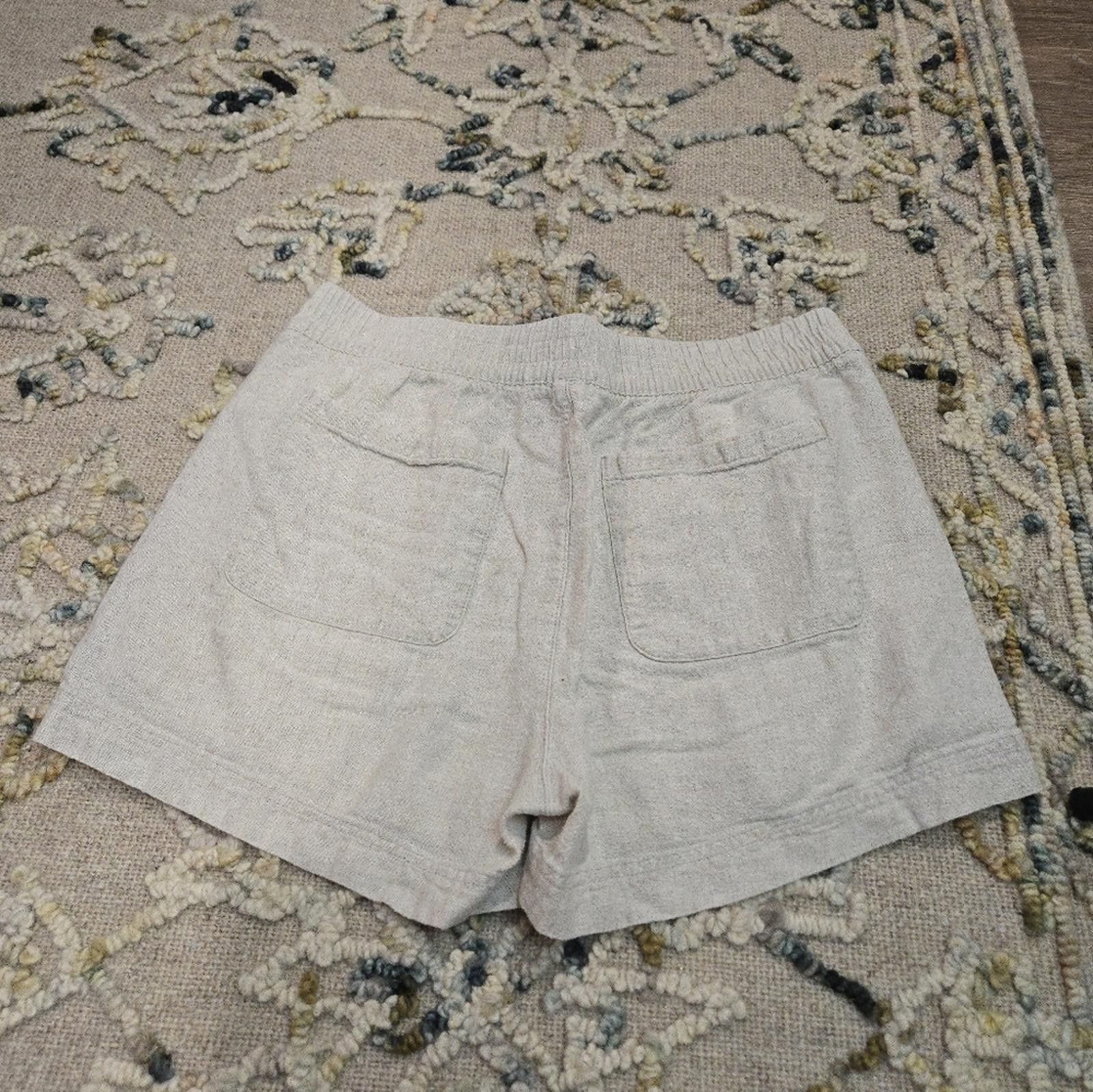 Old Navy Old Navy Linen Shorts Size 32" / US 10 / IT 46 - 5 Thumbnail
