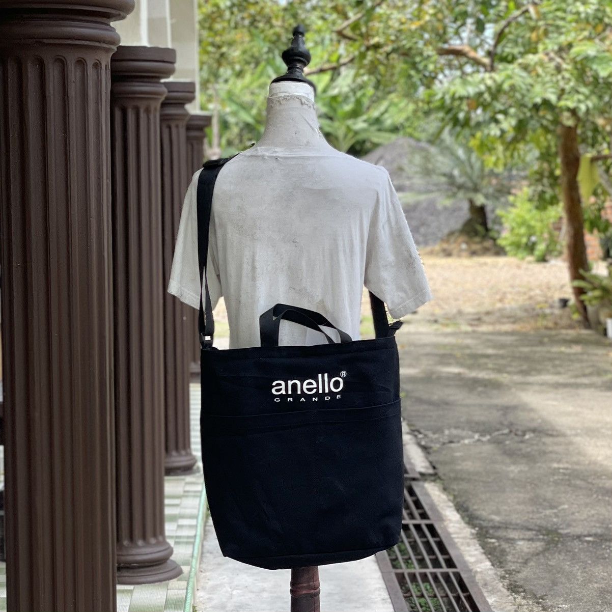 Other Anello Grande Canvas Tote Sling Bag Size ONE SIZE - 10 Thumbnail