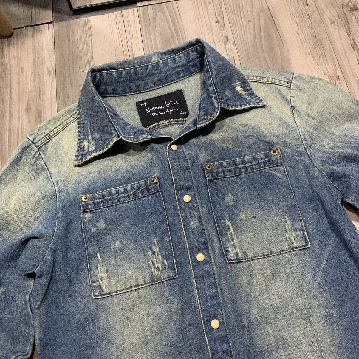 Japanese Brand Number(N)ine Jeans Shirts Size US M / EU 48-50 / 2 - 2 Thumbnail
