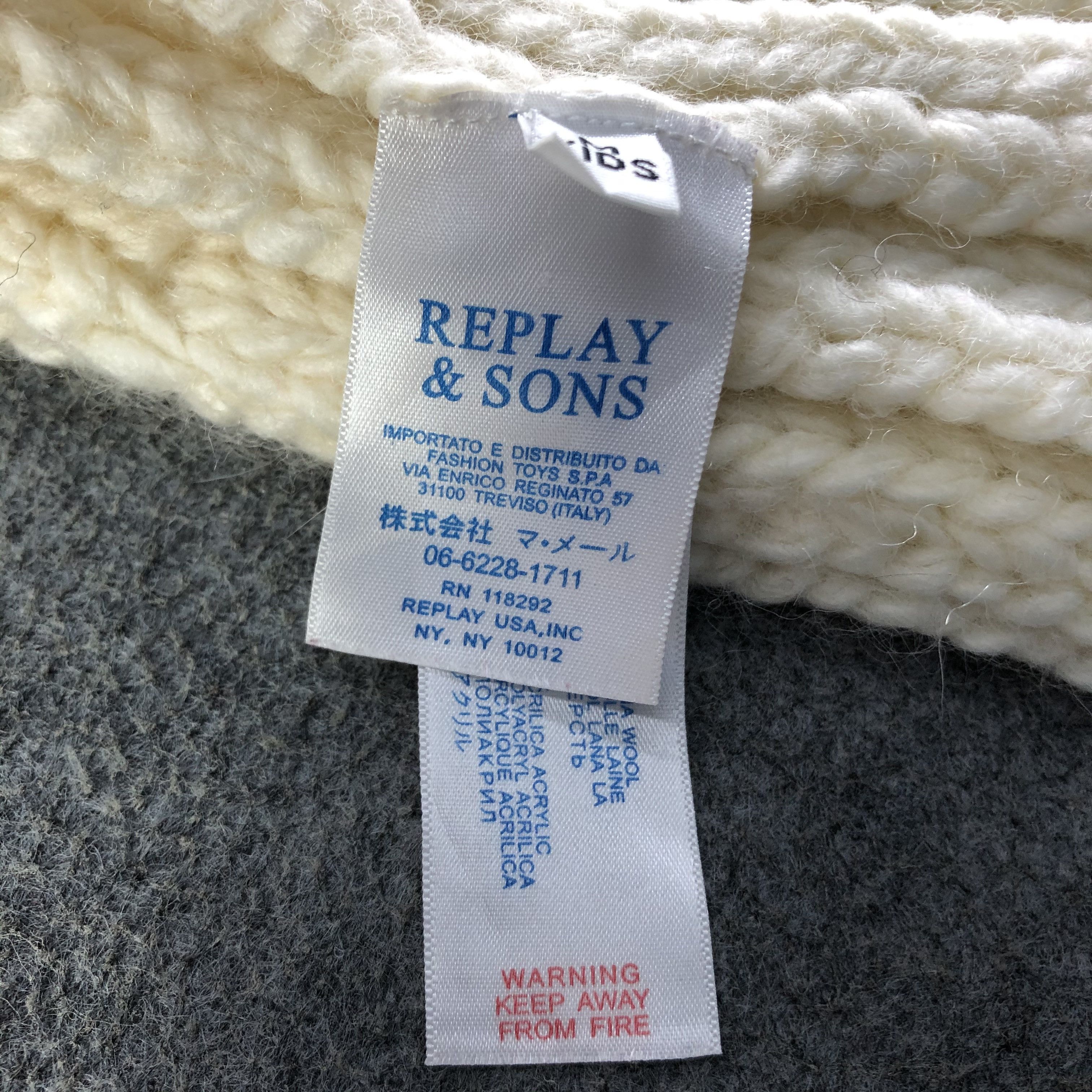 Replay Replay & Sons Scarf / Muffler / Neckwear Size ONE SIZE - 7 Thumbnail