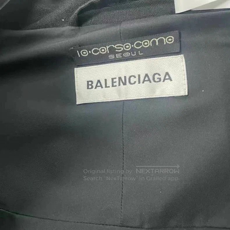 Balenciaga Balenciaga Back Logo Parka Coat. Size US XS / EU 42 / 0 - 3 Thumbnail