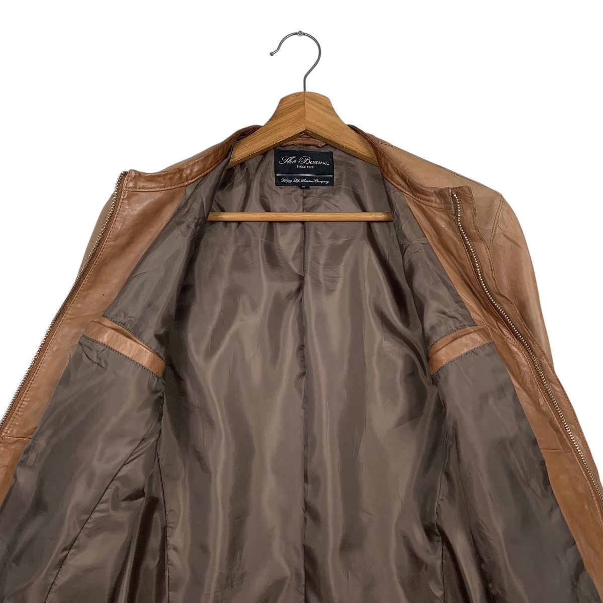 Beams Leather Jacket