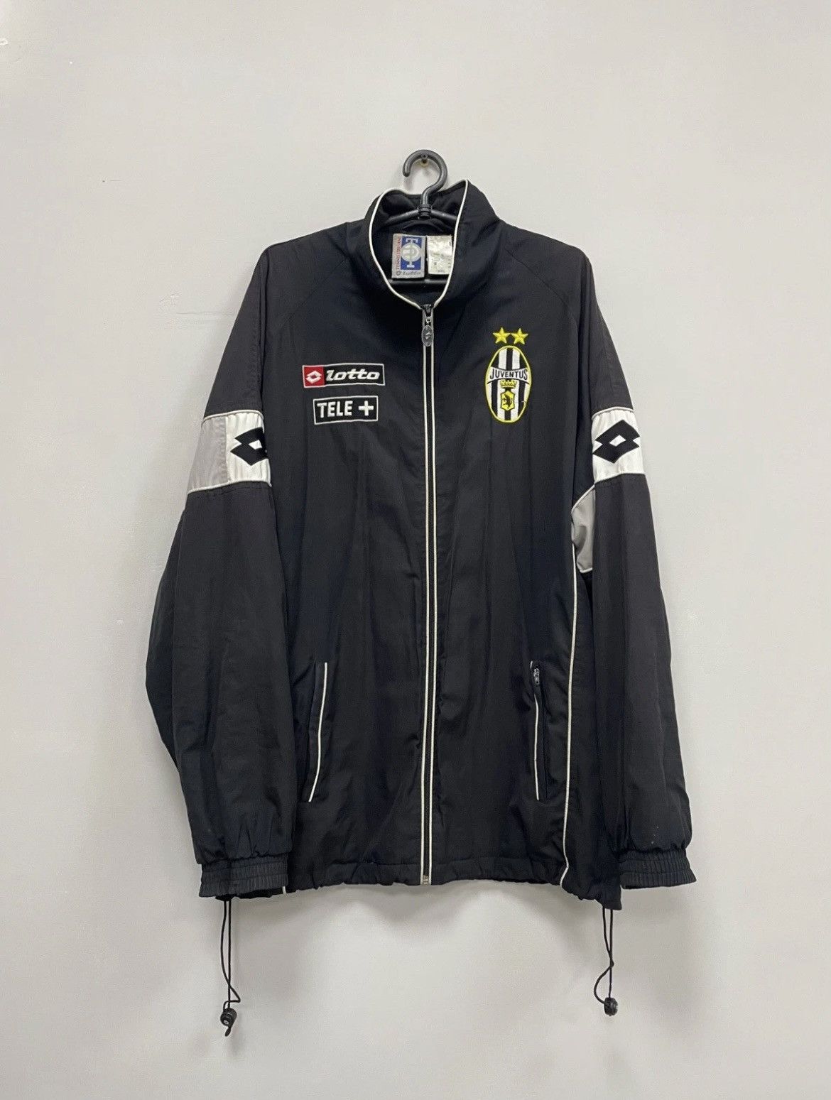 Juventus 2000/2001 Traning Football Jacket Lotto Mens