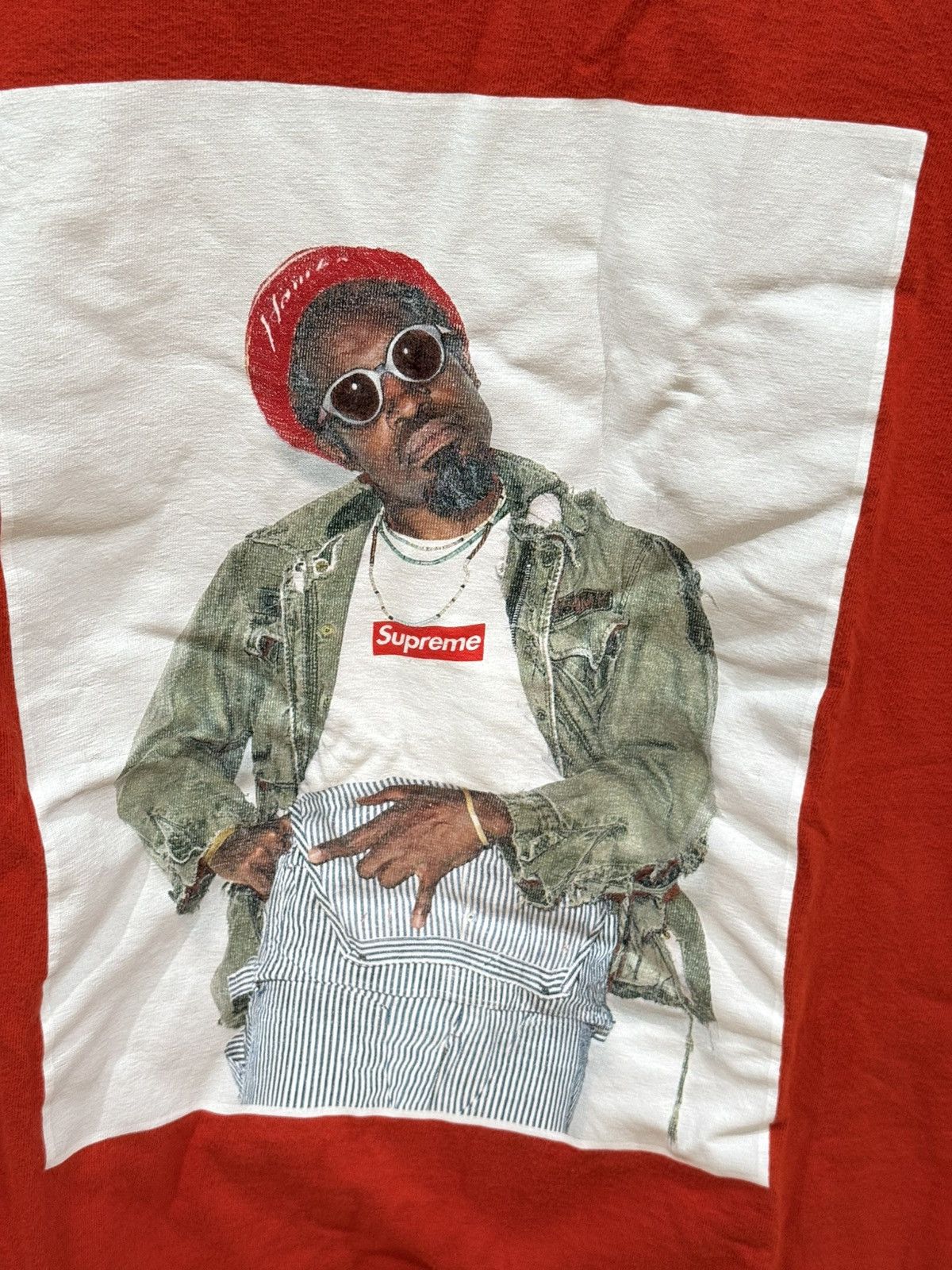 Supreme Supreme Andre 3000 Tee Size US M / EU 48-50 / 2 - 2 Thumbnail