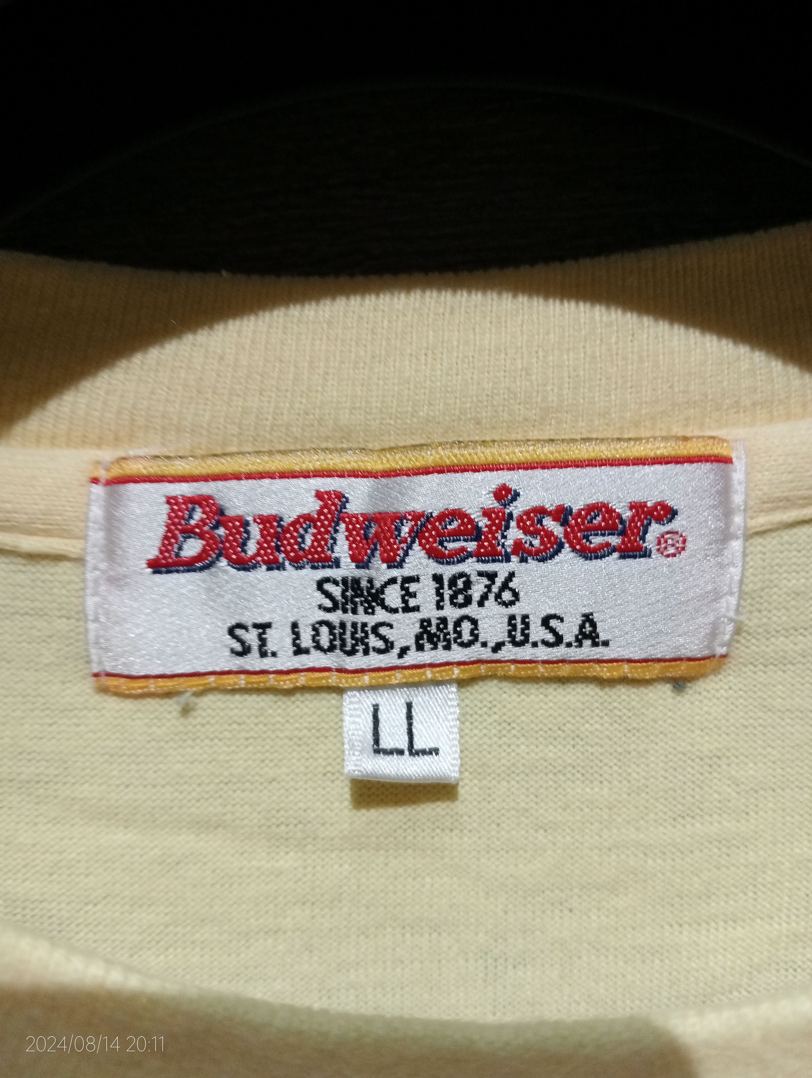 Budweiser Vintage '90s Budweiser Tee Size US L / EU 52-54 / 3 - 3 Thumbnail