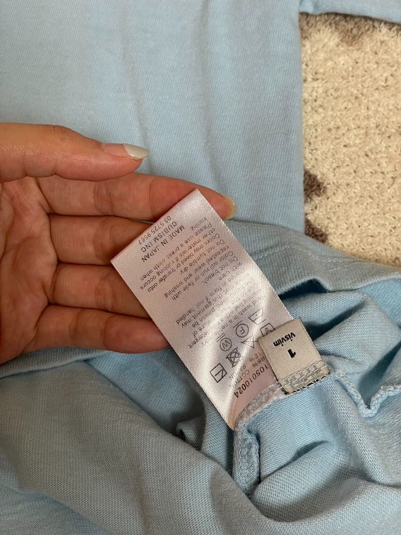 Visvim visvim Light blue jumbo short sleeves 2505-Nextarrow Size US S / EU 44-46 / 1 - 3 Thumbnail