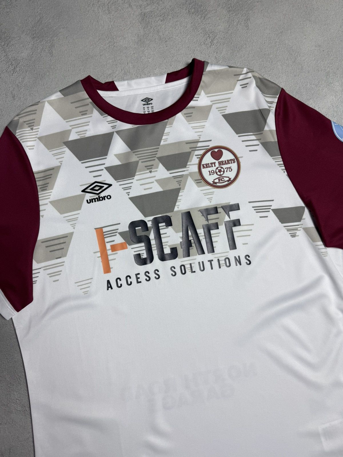 Umbro Kelty Hearts 2023 2024 Away Shirt Soccer Jersey Umbro Size US XL / EU 56 / 4 - 3 Thumbnail