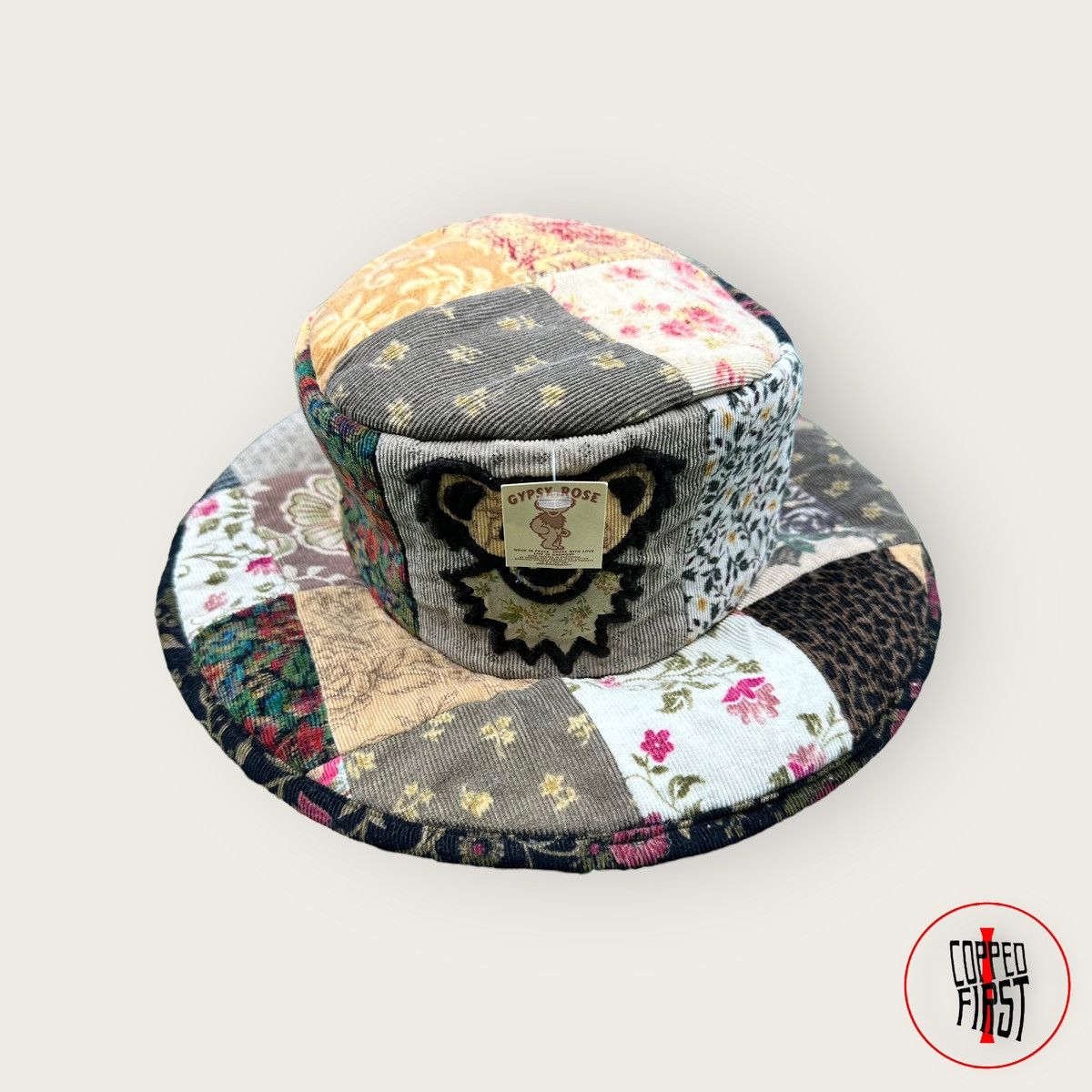 Grateful Dead × Vintage GRATEFUL DEAD GD HANDMADE BUCKET HAT | Grailed