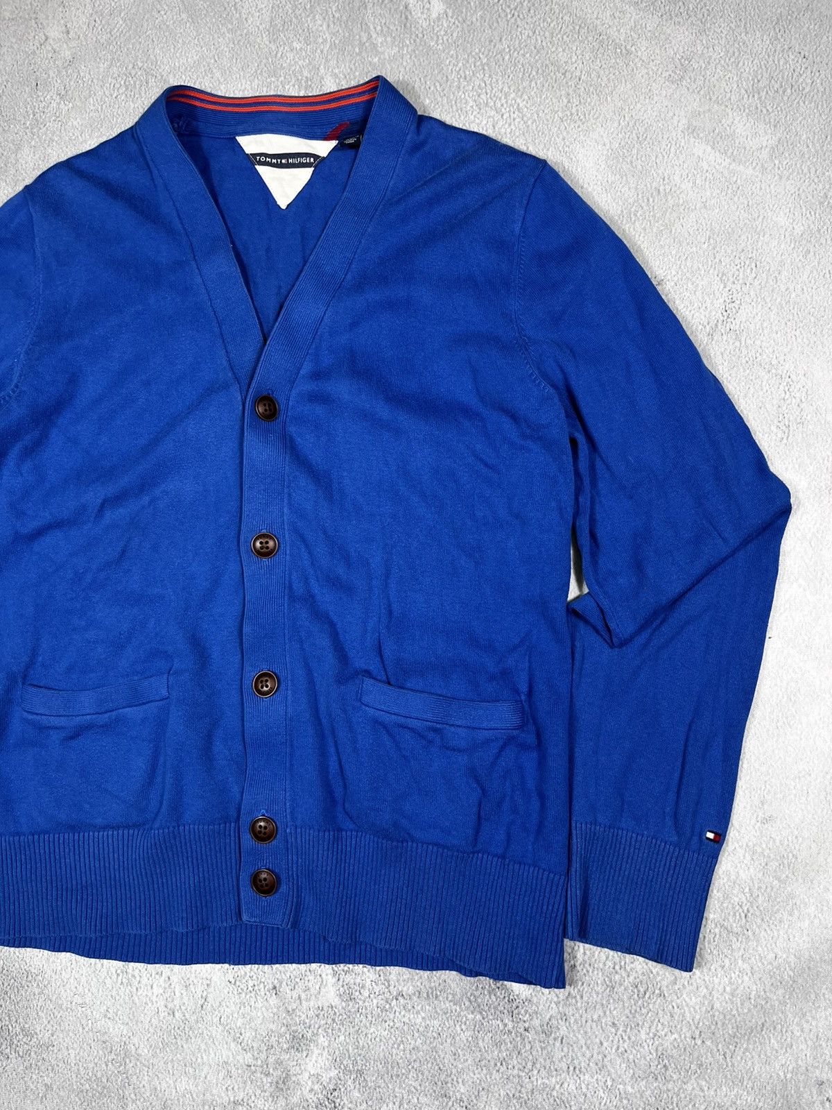 Tommy Hilfiger × Vintage Vintage Y2K Tommy Hilfiger button ups cardigan old money Size US L / EU 52-54 / 3 - 3 Thumbnail