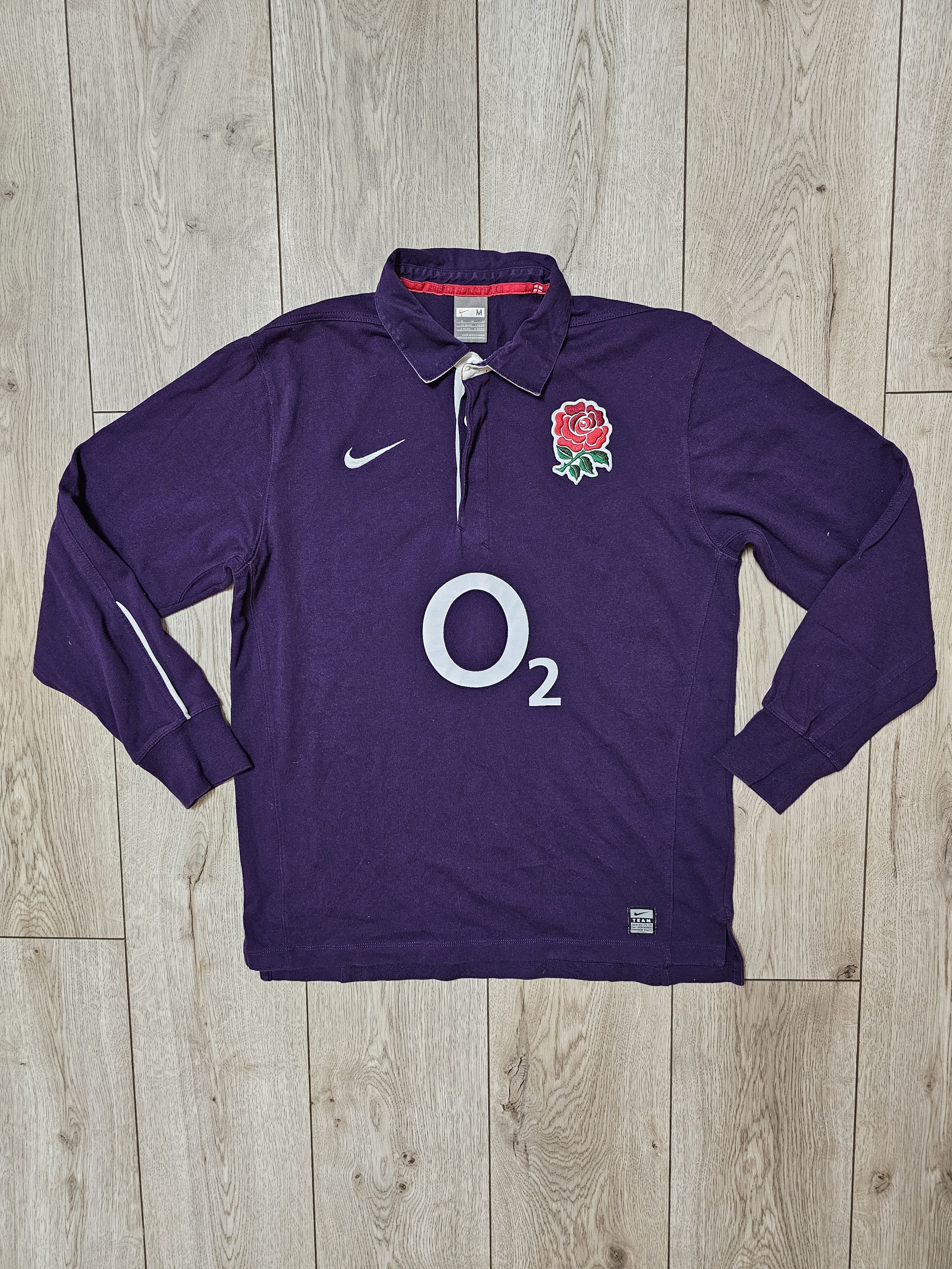 Nike × Vintage ENGLAND RUGBY JERSEY VINTAGE LONG SHIRT RUGBY JERSEY PURPLE Size US M / EU 48-50 / 2 - 1 Thumbnail