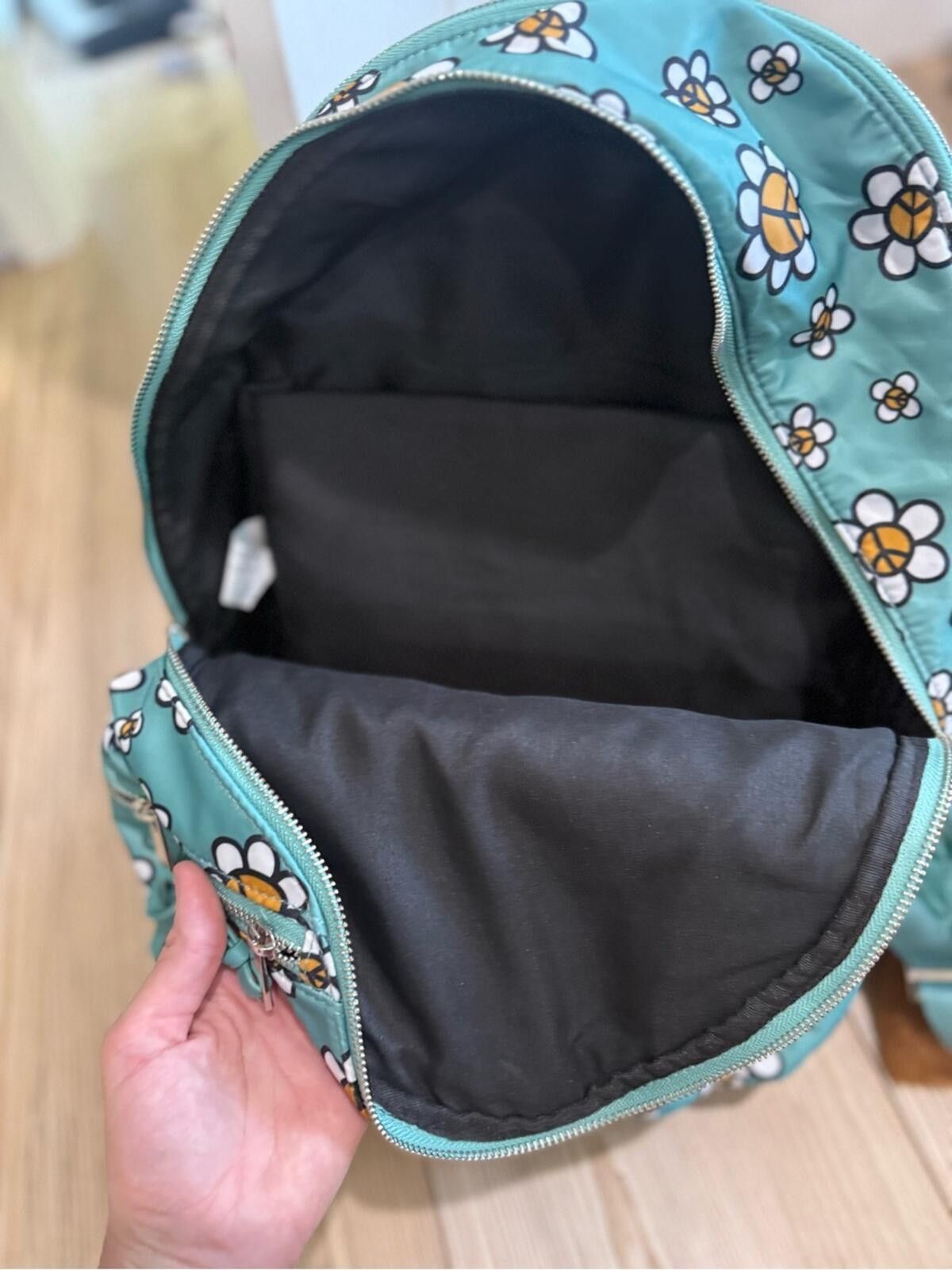Other Kids Floral Mini Backpack in Teal - Cute Daisy Print Size ONE SIZE - 2 Thumbnail