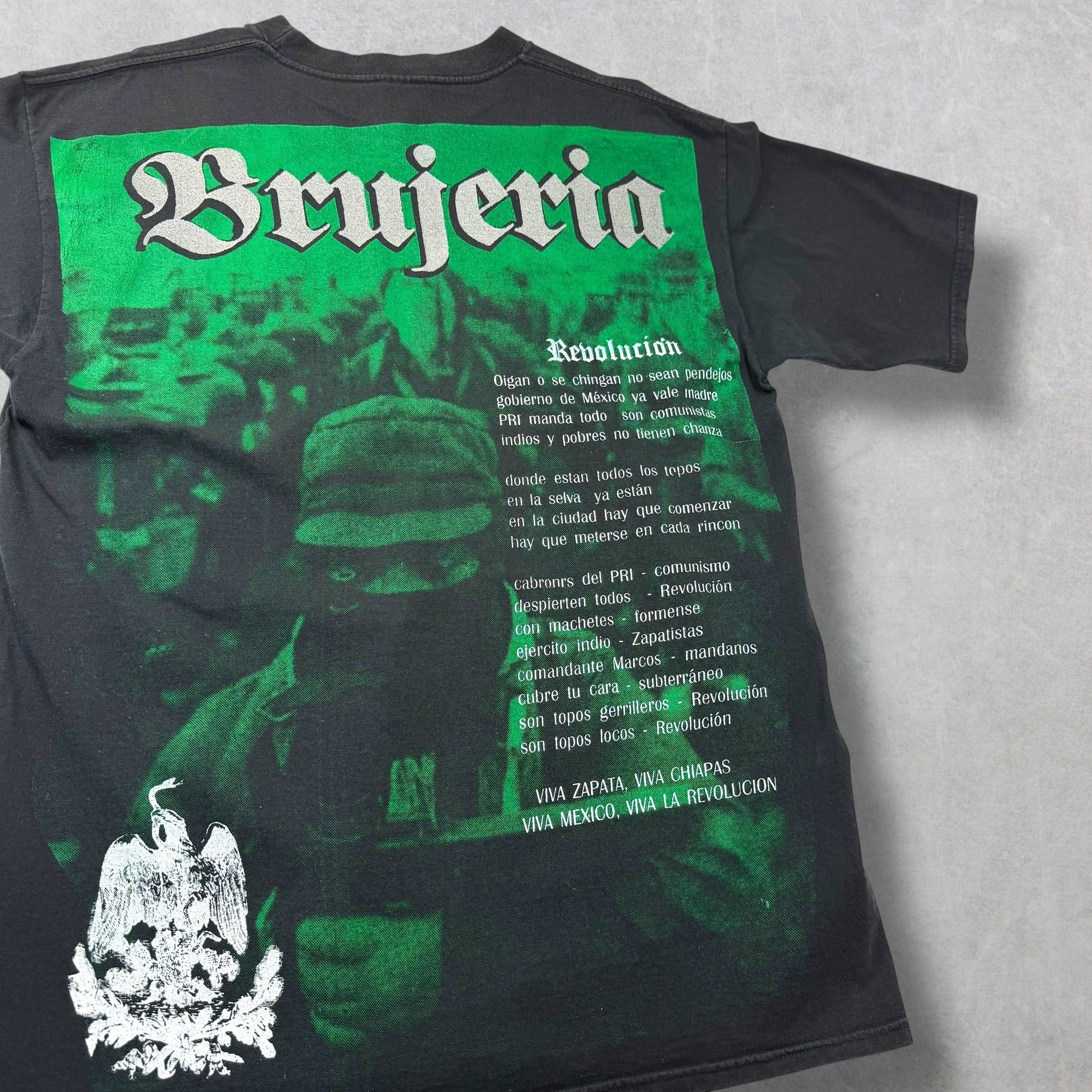 Vintage Vintage 90s Resurreccion Brujeria Raza Odiada Tee XL Size US XL / EU 56 / 4 - 4 Thumbnail